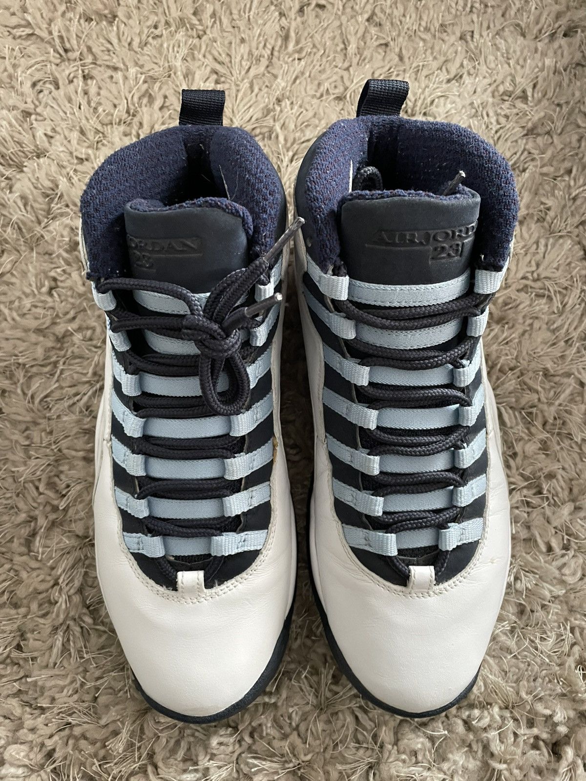 Jordan Brand Jordan 10 Ice Blue 2005 Size US 9.5 / EU 42-43 - 5 Thumbnail