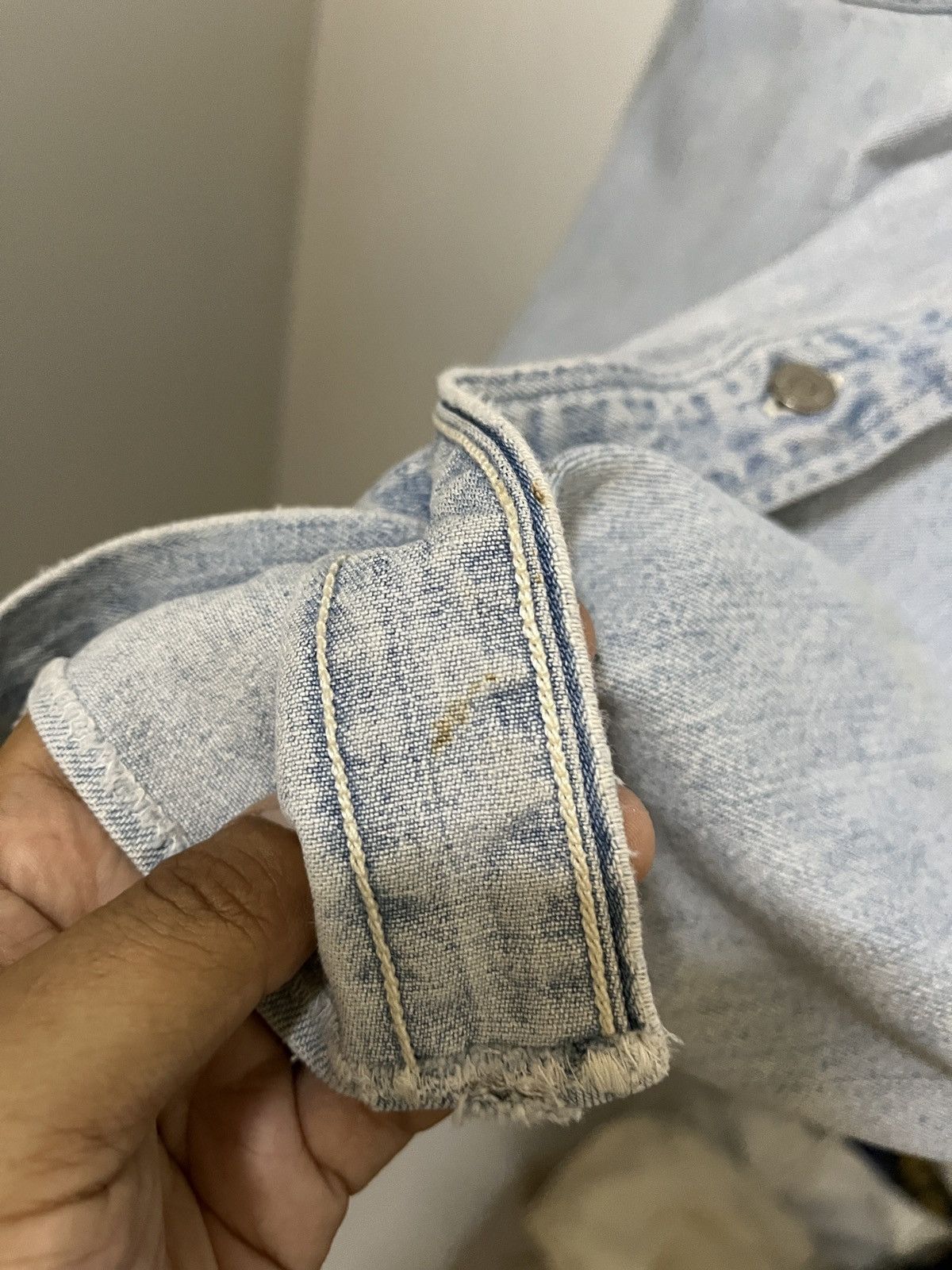 RRL Ralph Lauren RRL Ralph Lauren Denim Shirt Size US L / EU 52-54 / 3 - 9 Thumbnail