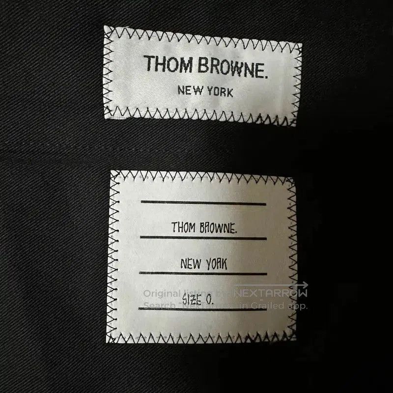 Thom Browne Thom Browne Navy Wool Casual Pants . Size US 38 / EU 54 - 6 Thumbnail
