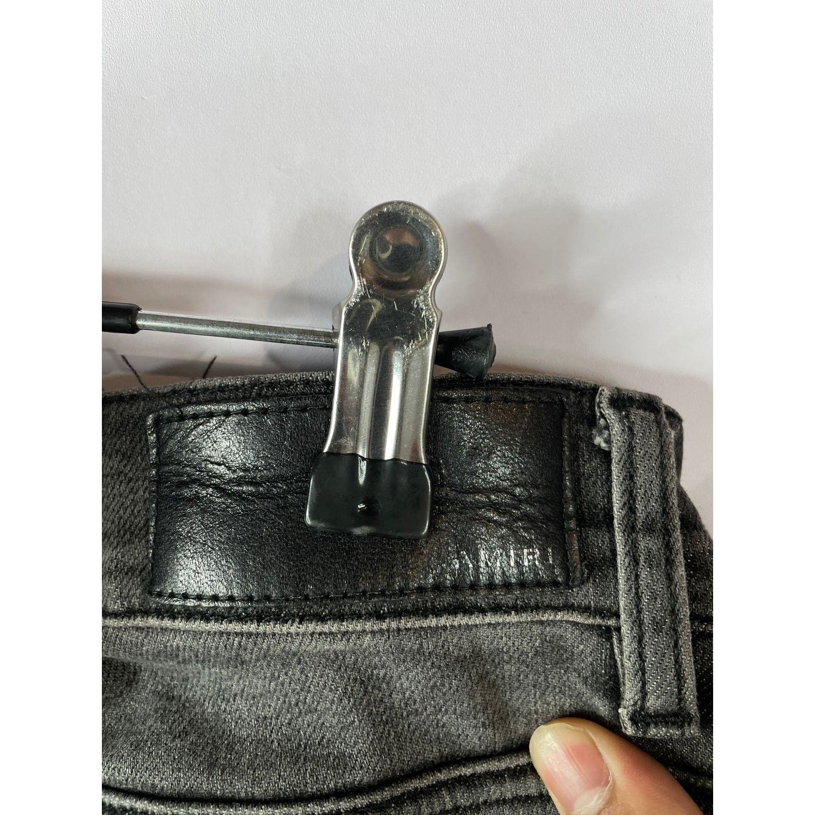 Amiri Amiri MX2 Grey Black Patch Used 36 Size US 36 / EU 52 - 5 Thumbnail