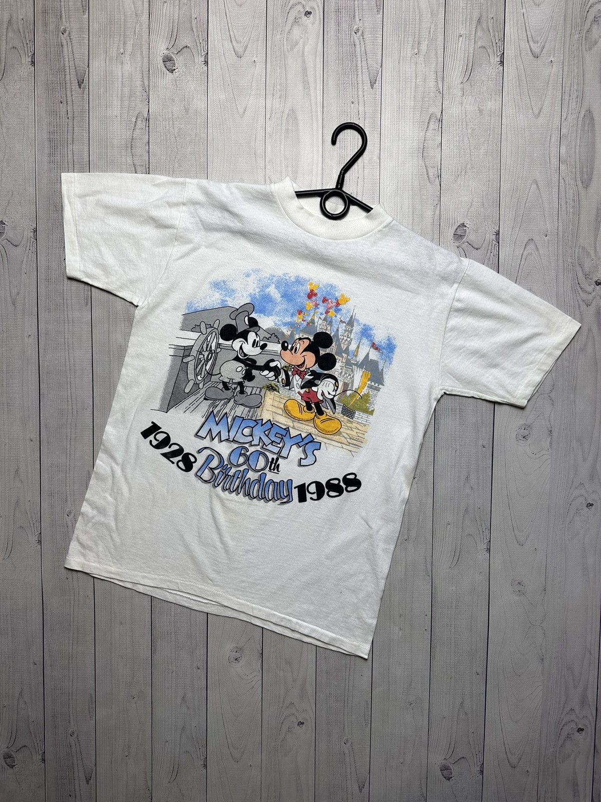 Cartoon Network × Vintage Vintage Mickey Mouse retro cartoon tee 1988 rare size S/M Size US M / EU 48-50 / 2 - 1 Thumbnail