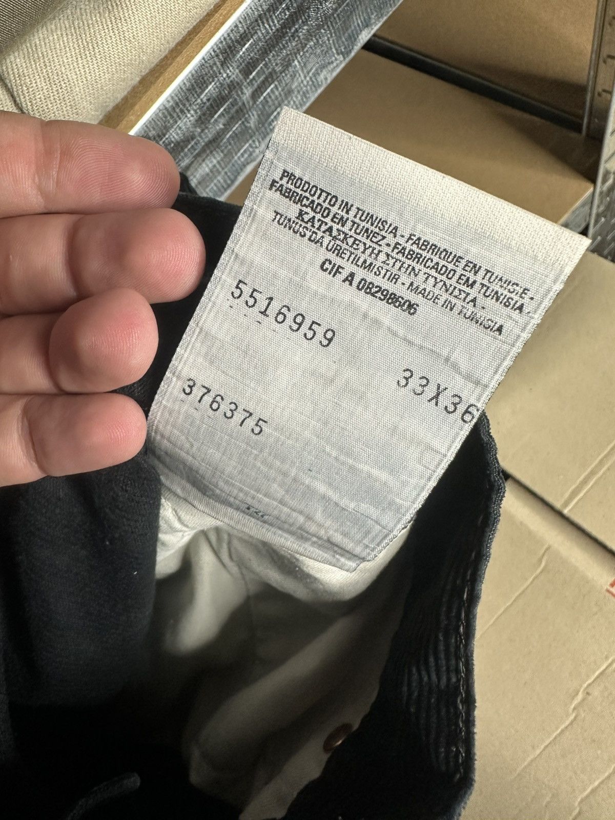 Levi's 33/36 Levi’s Black Y2K Vintage Cowboy Corduroy Velvet Pants Size US 33 - 7 Thumbnail