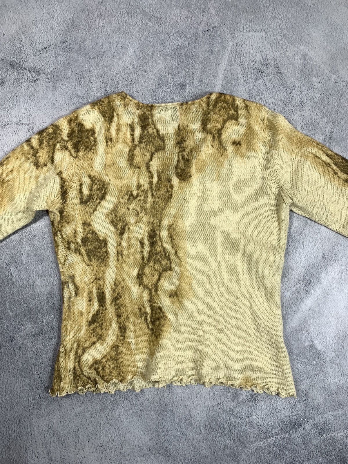 Japanese Brand × Vintage Vintage Y2K Japanese abstract sweater opium size M/L Size M / US 6-8 / IT 42-44 - 7 Thumbnail