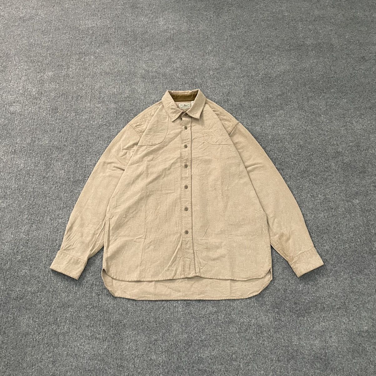 L.L. Bean LL Bean Button Up Shirt Heavy Flannel Size US M / EU 48-50 / 2 - 1 Thumbnail
