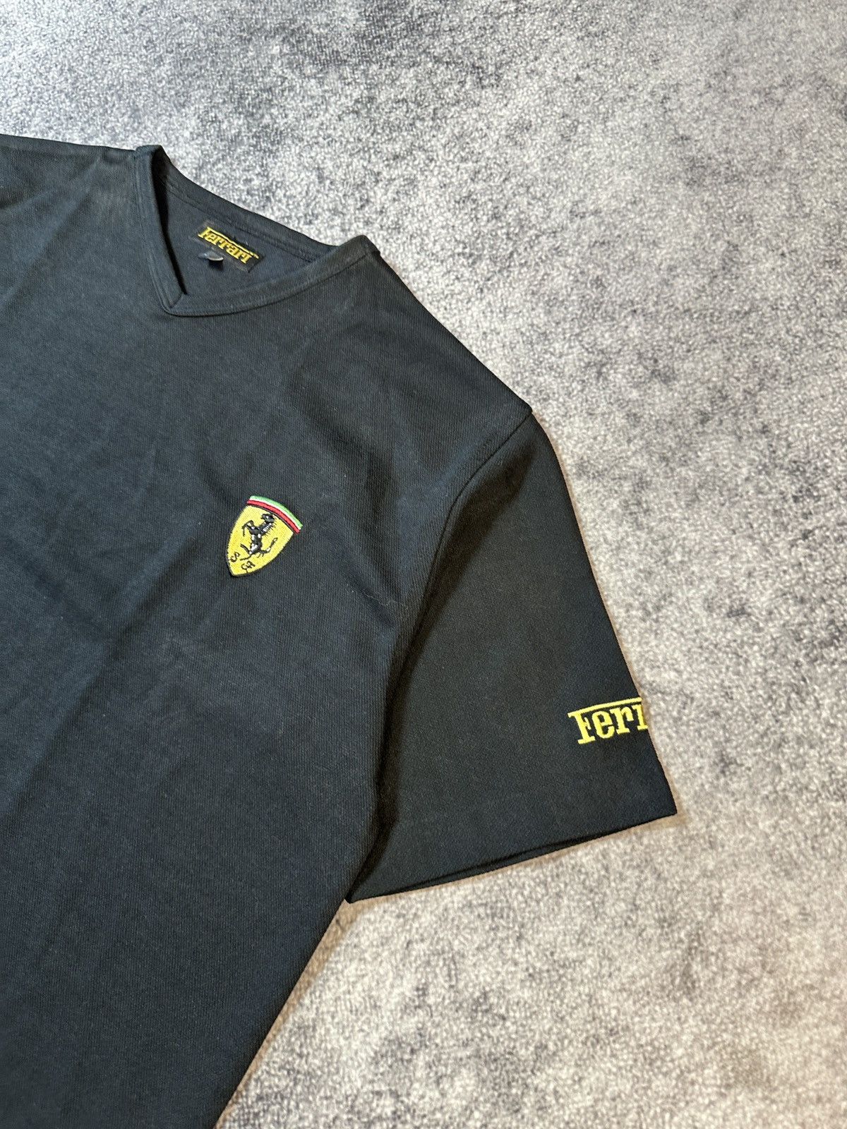 Ferrari × Vintage Vintage Racing Ferrari T-shirt Logo Streetwear Schumacher L Size US L / EU 52-54 / 3 - 3 Thumbnail