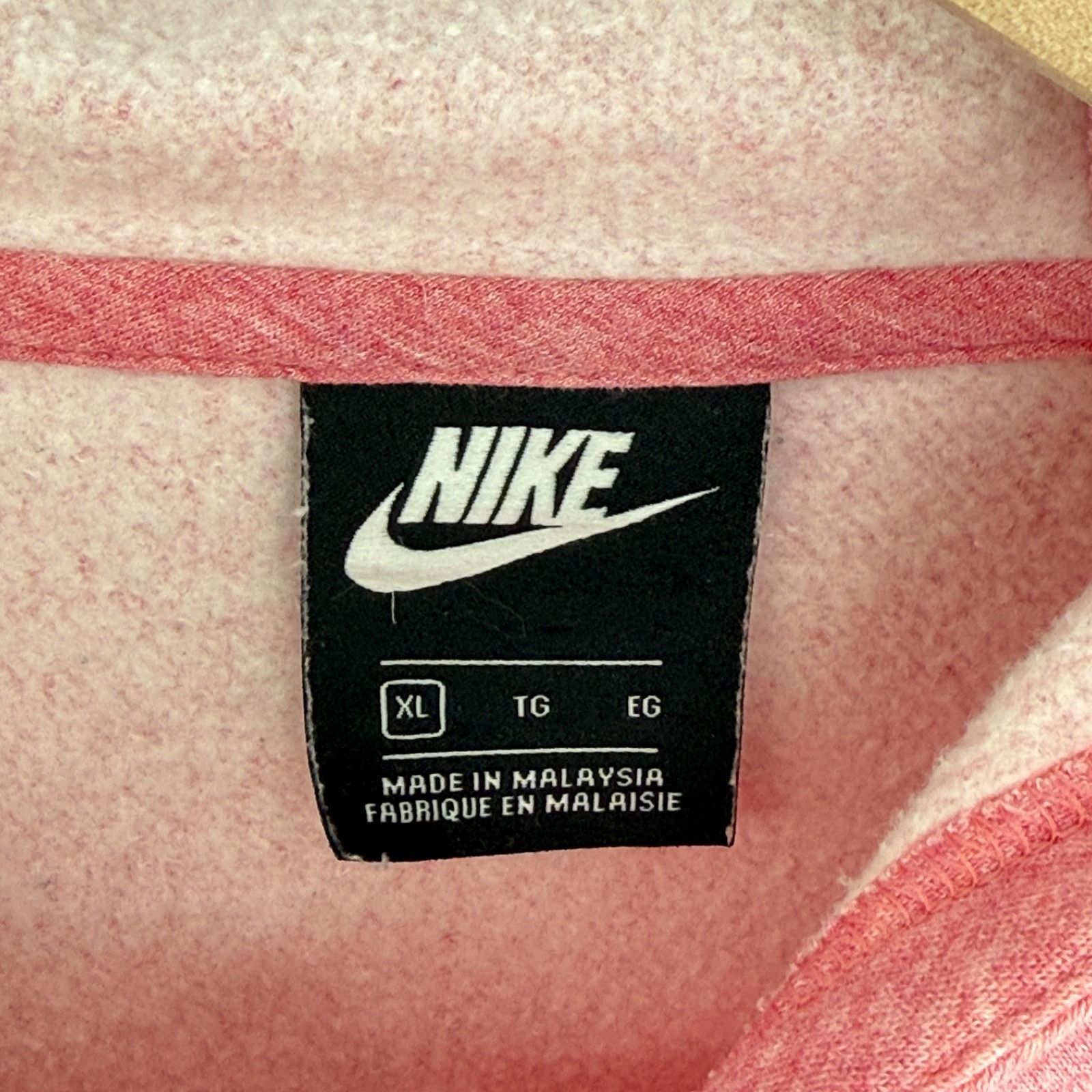 Nike Nike Black Label Swoosh Logo Hoodie Sweatshirt (Women's Medi Size XL / US 12-14 / IT 48-50 - 3 Thumbnail