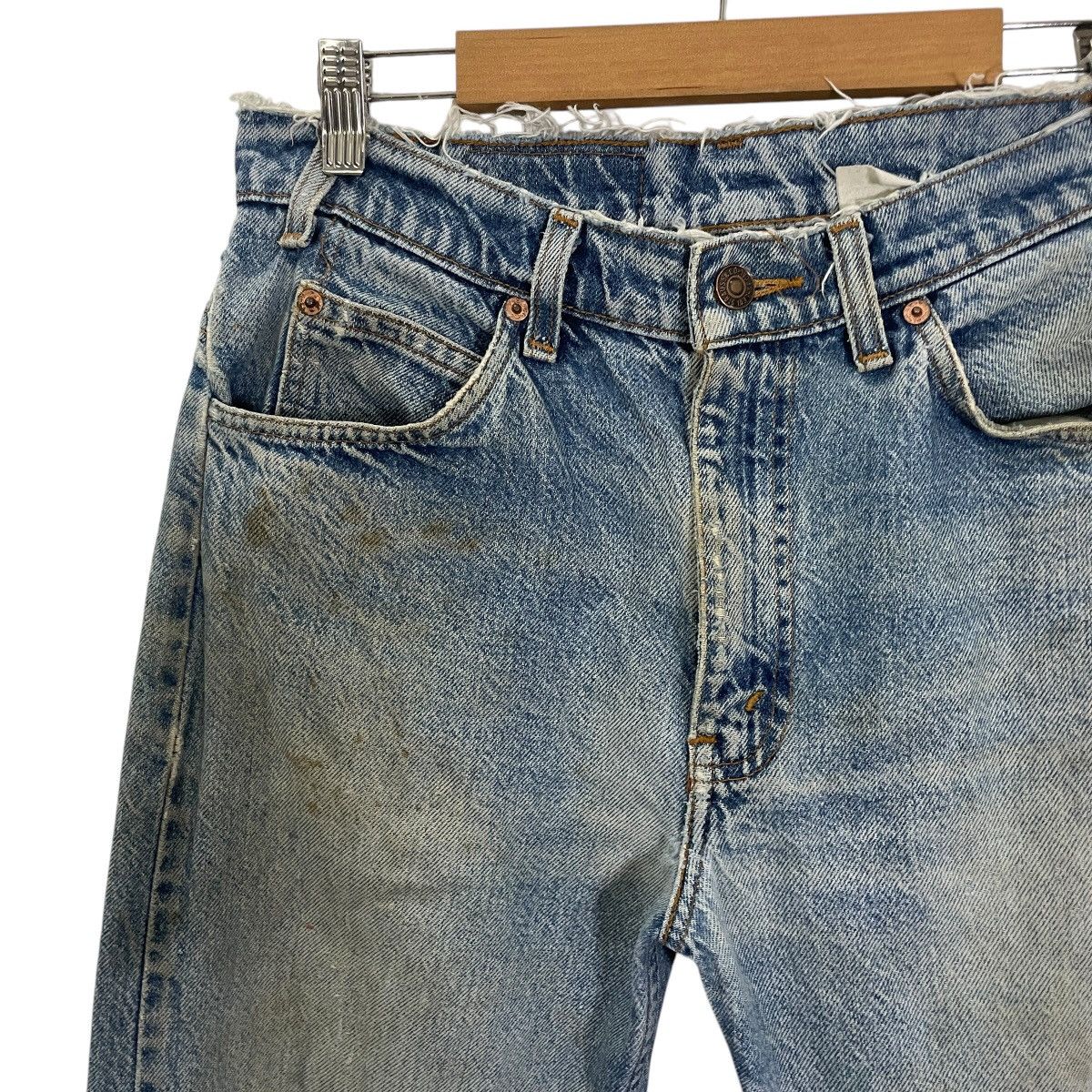 Levi's Vintage Levis 505 Distressed Denim Jeans Size US 31 - 3 Thumbnail