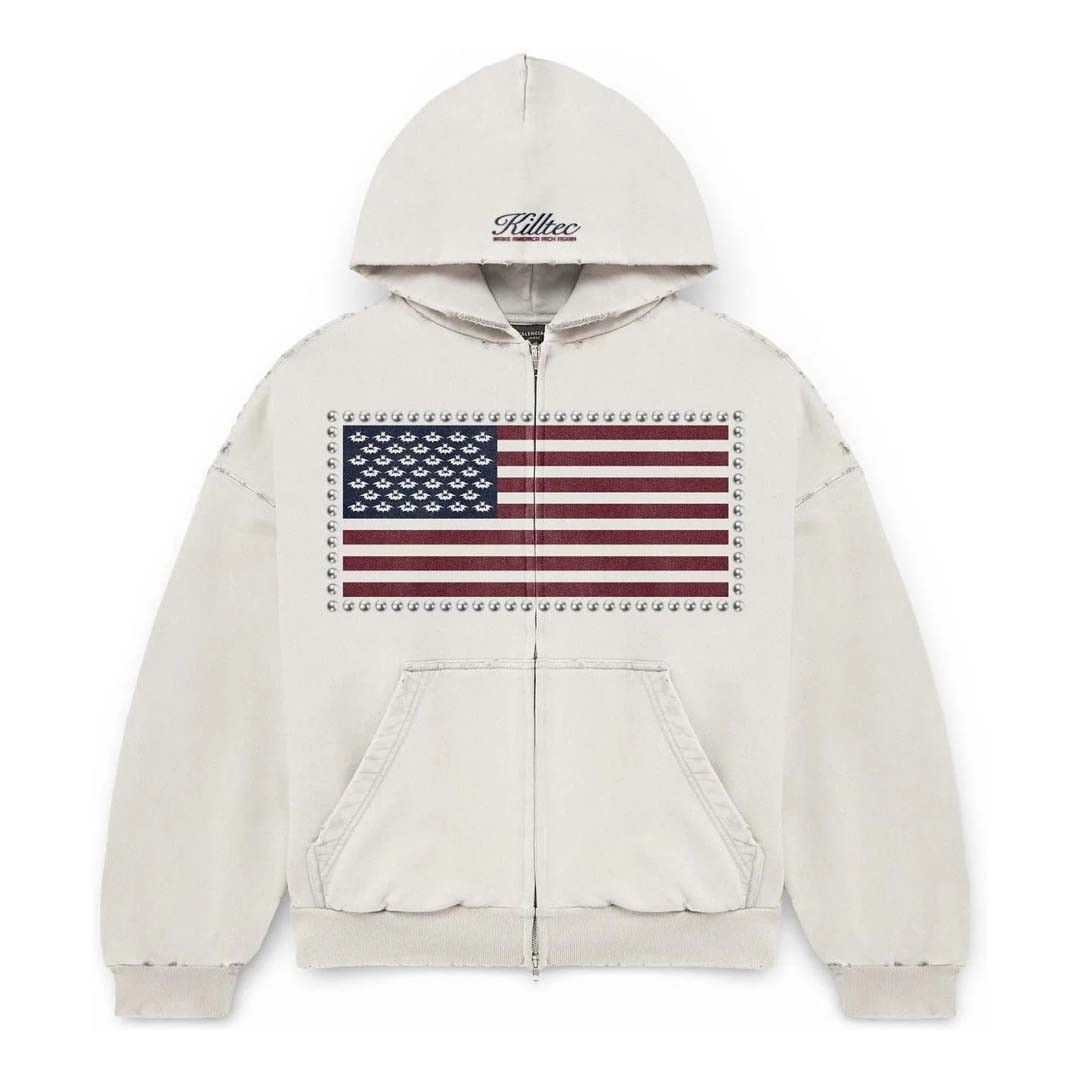 Killtec USA Reversible Zip Up Hoodie