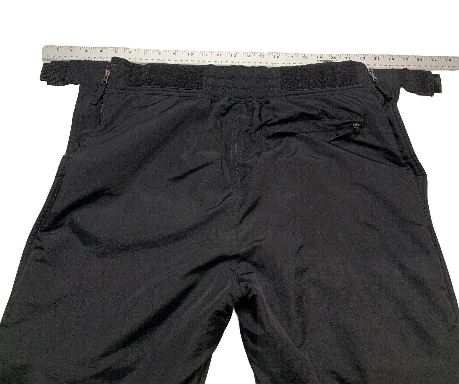 Other Slalom Snow Pants Black Nylon Men's M Ski Gorpcore Size ONE SIZE - 10 Thumbnail