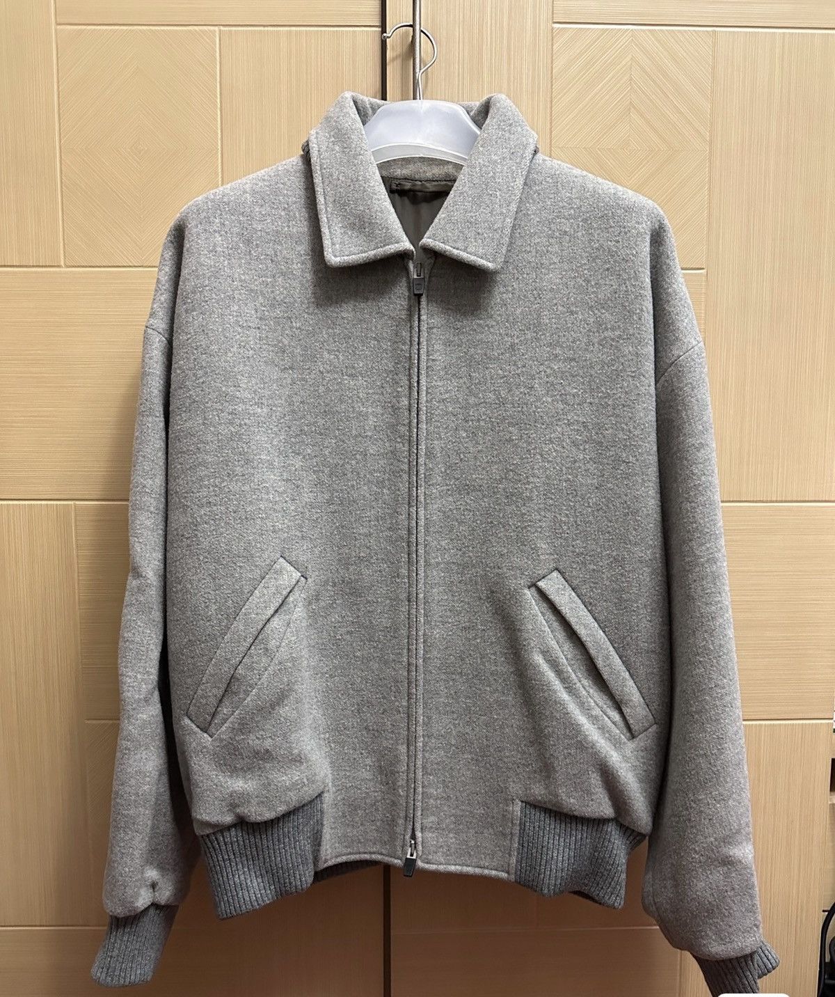 Ermenegildo Zegna Fear of god fog zegna Grey wool jacket M 48 