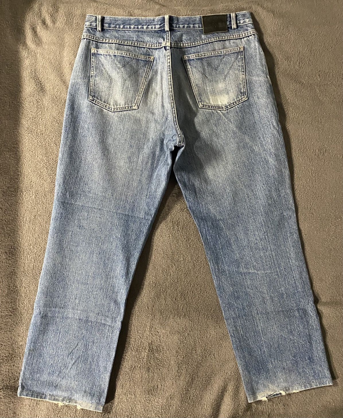 Yves Saint Laurent Vintage Yves Saint Laurent Blue Jeans Size US 36 / EU 52 - 1 Thumbnail