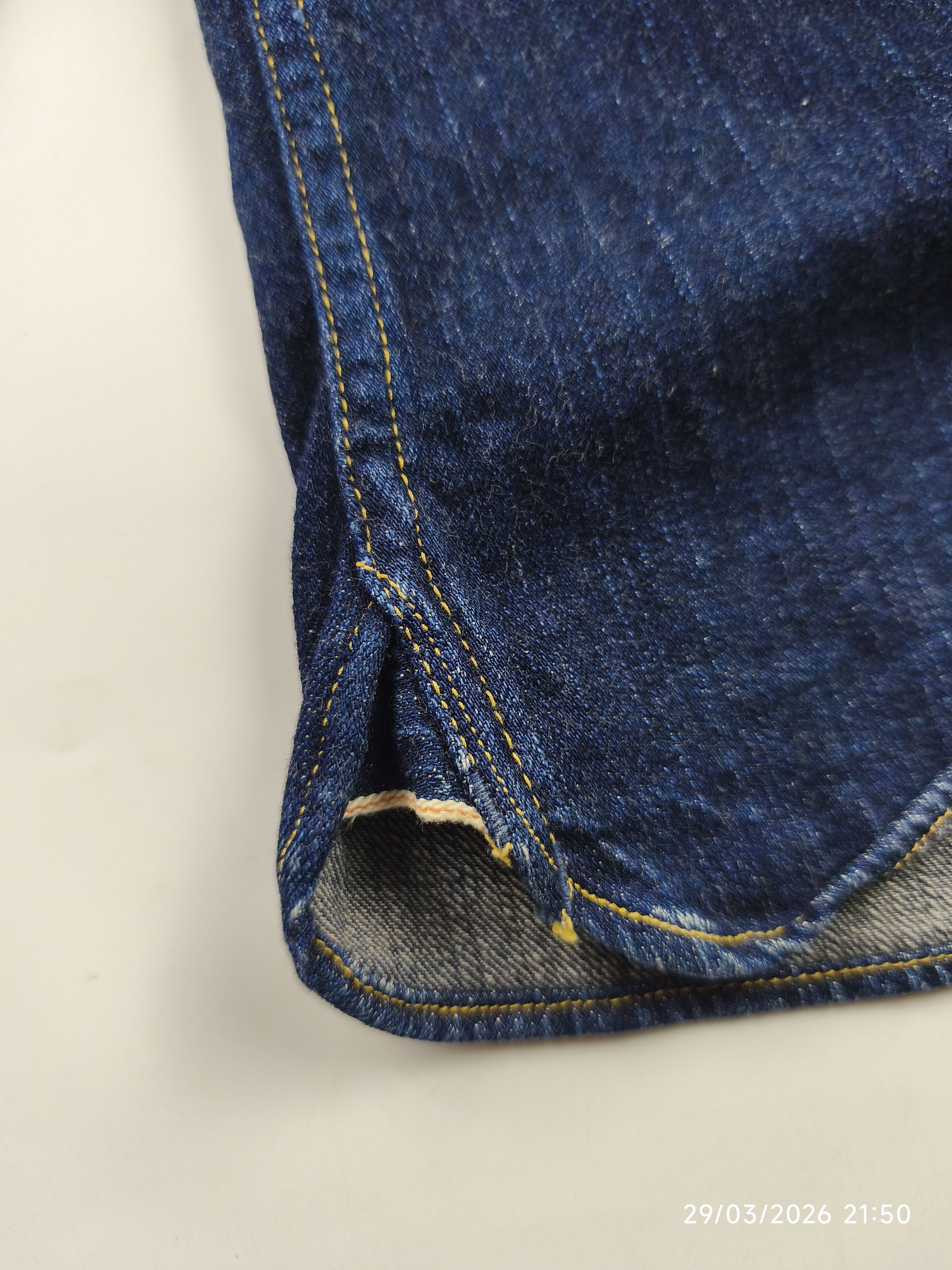 The Flat Head The flat head 7002W sawtooth western denim shirt 12oz Size US S / EU 44-46 / 1 - 11 Thumbnail