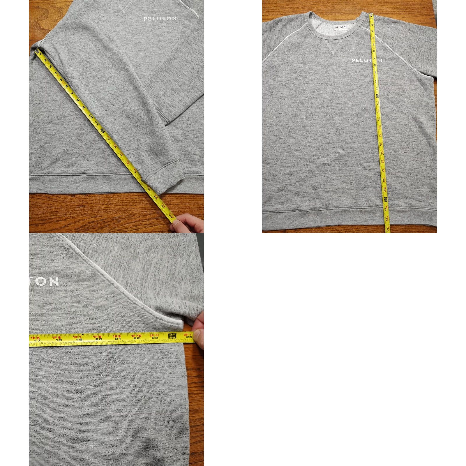 Vintage Peloton Sweatshirt Adult L Gray Crew Neck Logo Pullover Size US L / EU 52-54 / 3 - 8 Thumbnail