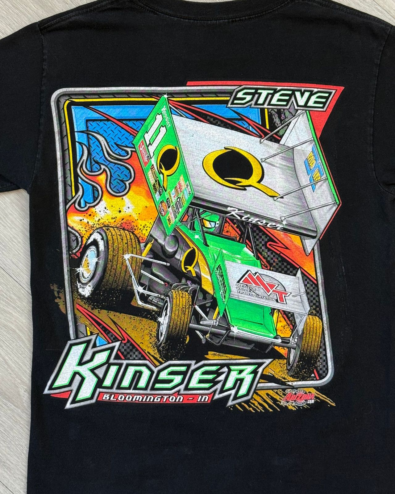 Vintage Rare 2008 Steve Kinser Sprint Car Racing T-Shirt - Small Size US S / EU 44-46 / 1 - 3 Thumbnail