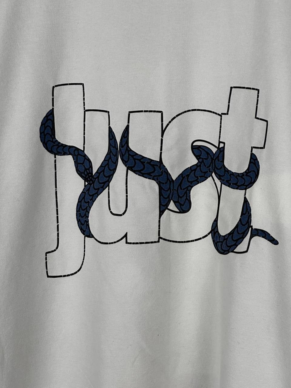 Just Cavalli Luxury Just Cavalli White Snake Logo T Shirt Size US M / EU 48-50 / 2 - 4 Thumbnail