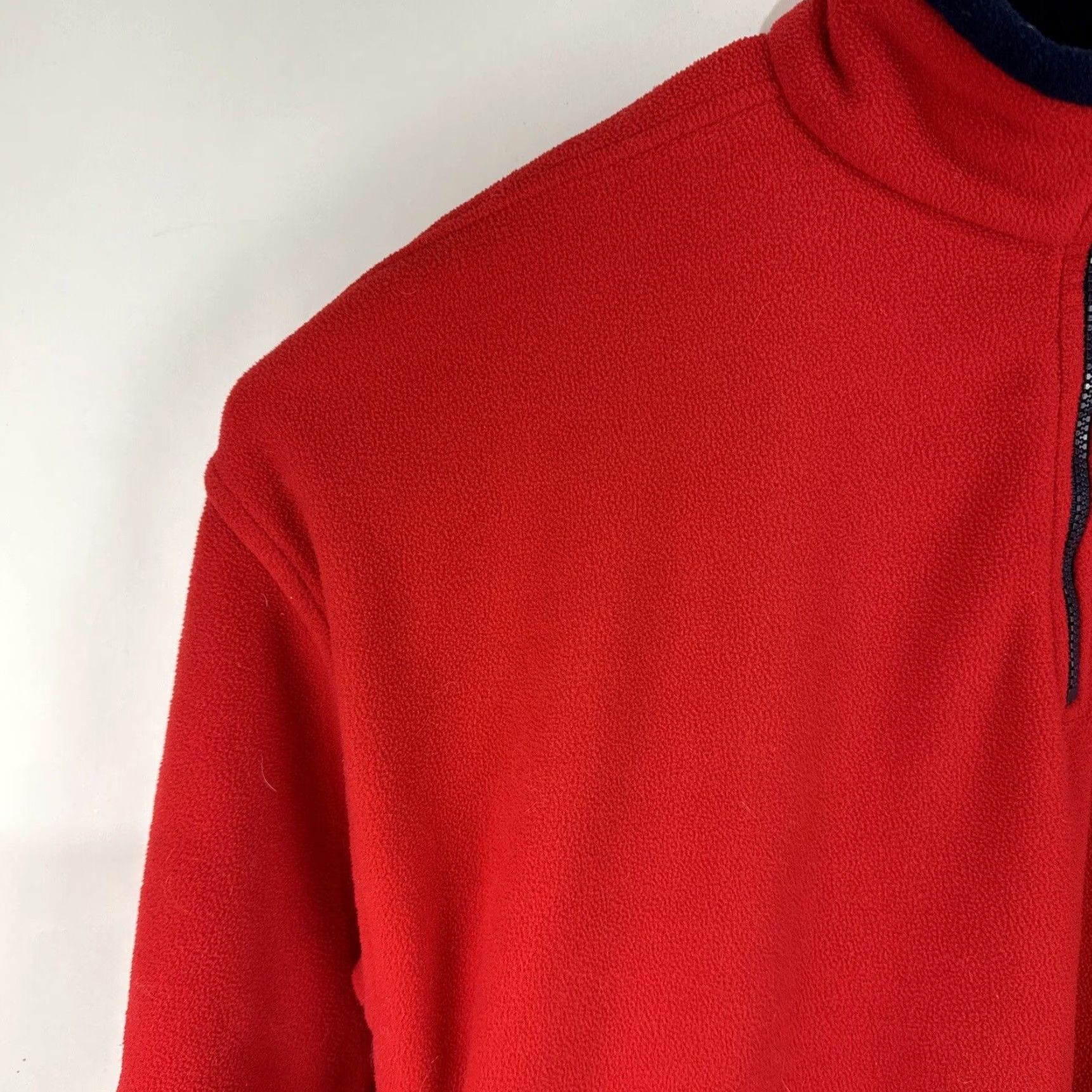 Vintage VINTAGE Polo Sport Polo Sport 1/4 Zip Pullover Red Fleece 2XL Shirt Mens Size US XXL / EU 58 / 5 - 4 Thumbnail