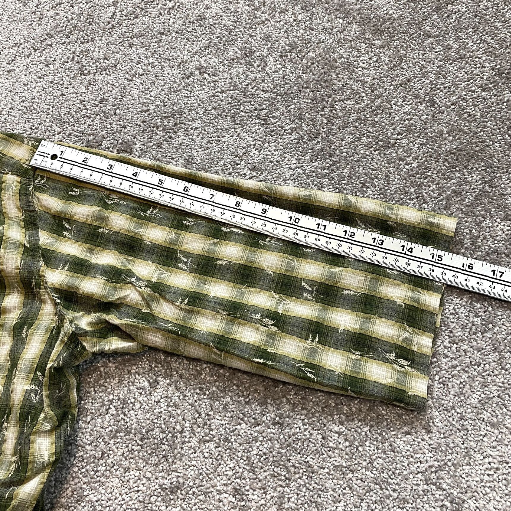 Vintage Columbia Button-Up Shirt Mens XL Green Plaid 3/4 Sleeve Collared Casual Knit Cotton Size US XL / EU 56 / 4 - 7 Thumbnail