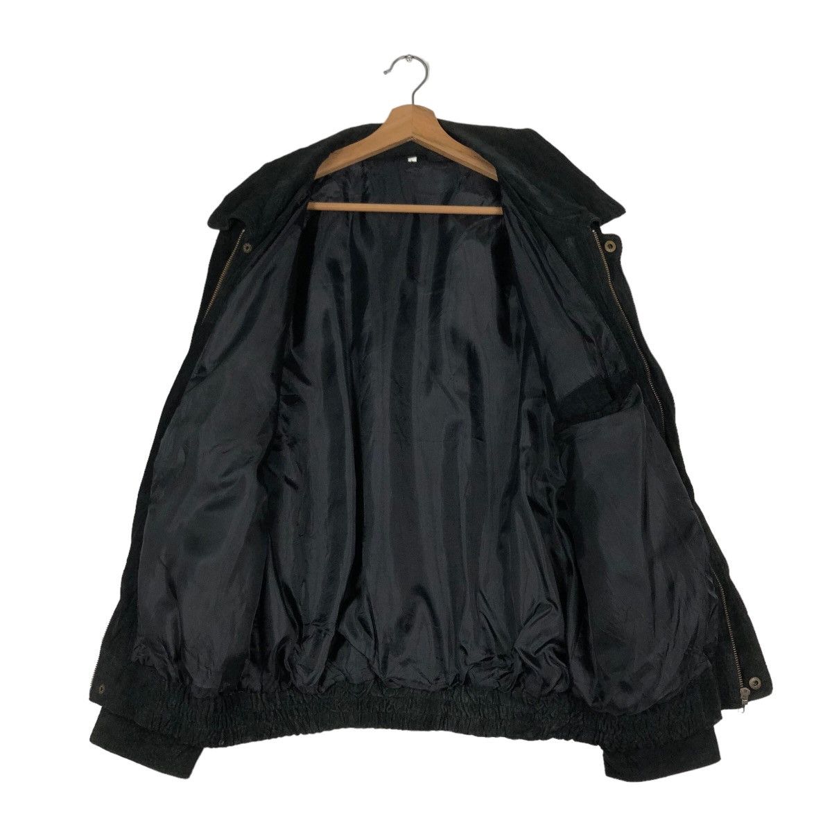 Issey Miyake 🔥Vintage Fly Genuine Leather Jacket Biker Issey Miyake Size US L / EU 52-54 / 3 - 13 Thumbnail