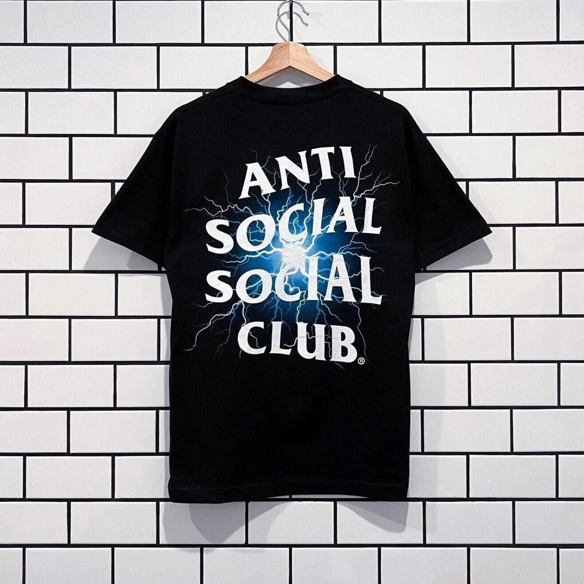Anti Social Social Club Anti Social Social Club Glow In the Dark Pain Tee Medium Size US M / EU 48-50 / 2 - 2 Thumbnail