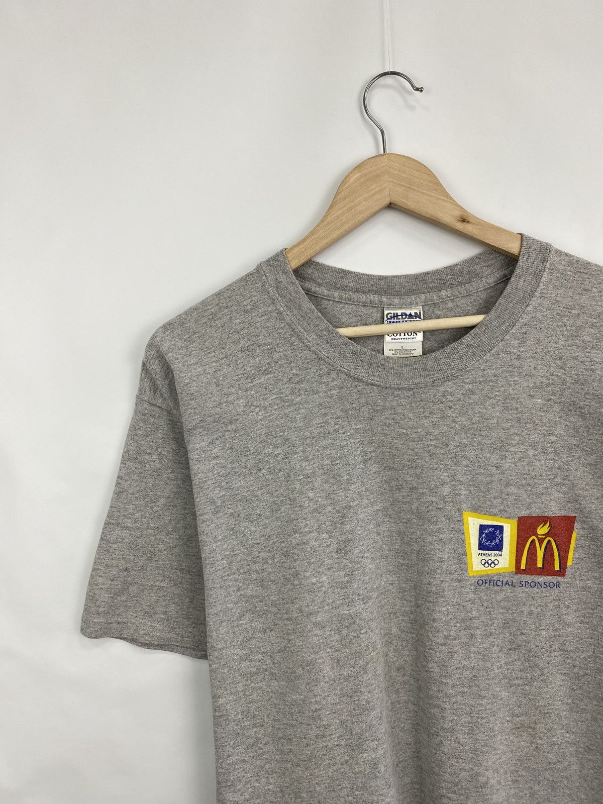 USA Olympics 🇺🇸 Vintage 2004 Macdonald I’m Lovin It T-Shirt Retro Rare Y2K Size US L / EU 52-54 / 3 - 6 Thumbnail