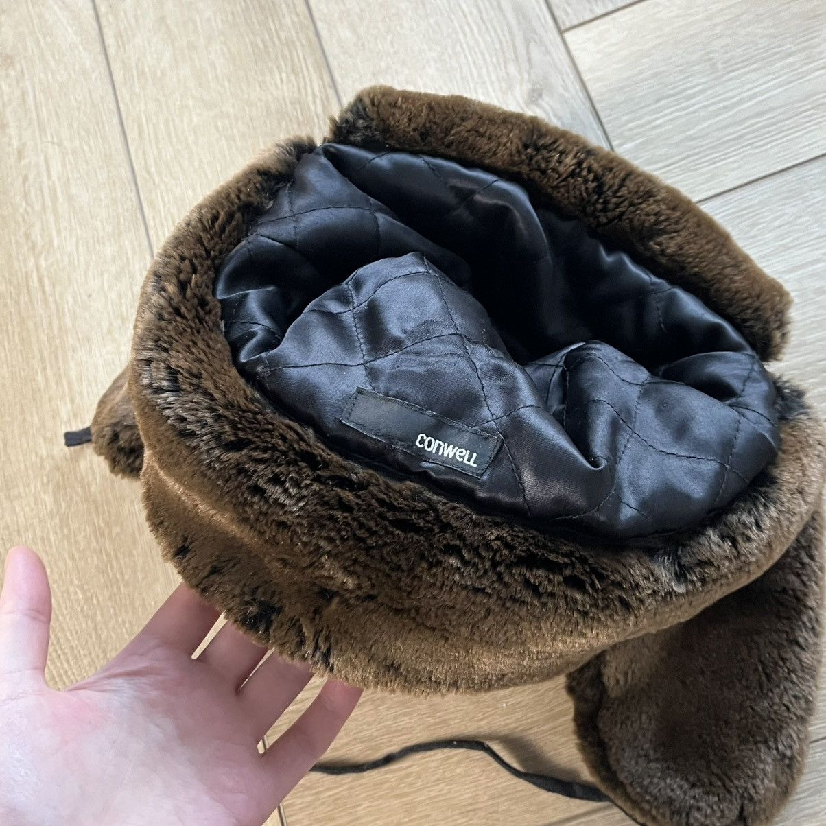 Japanese Brand Faux Fur Trapper Hat Cozy Winter Streetwear Y2K Japan Style Size ONE SIZE - 9 Thumbnail