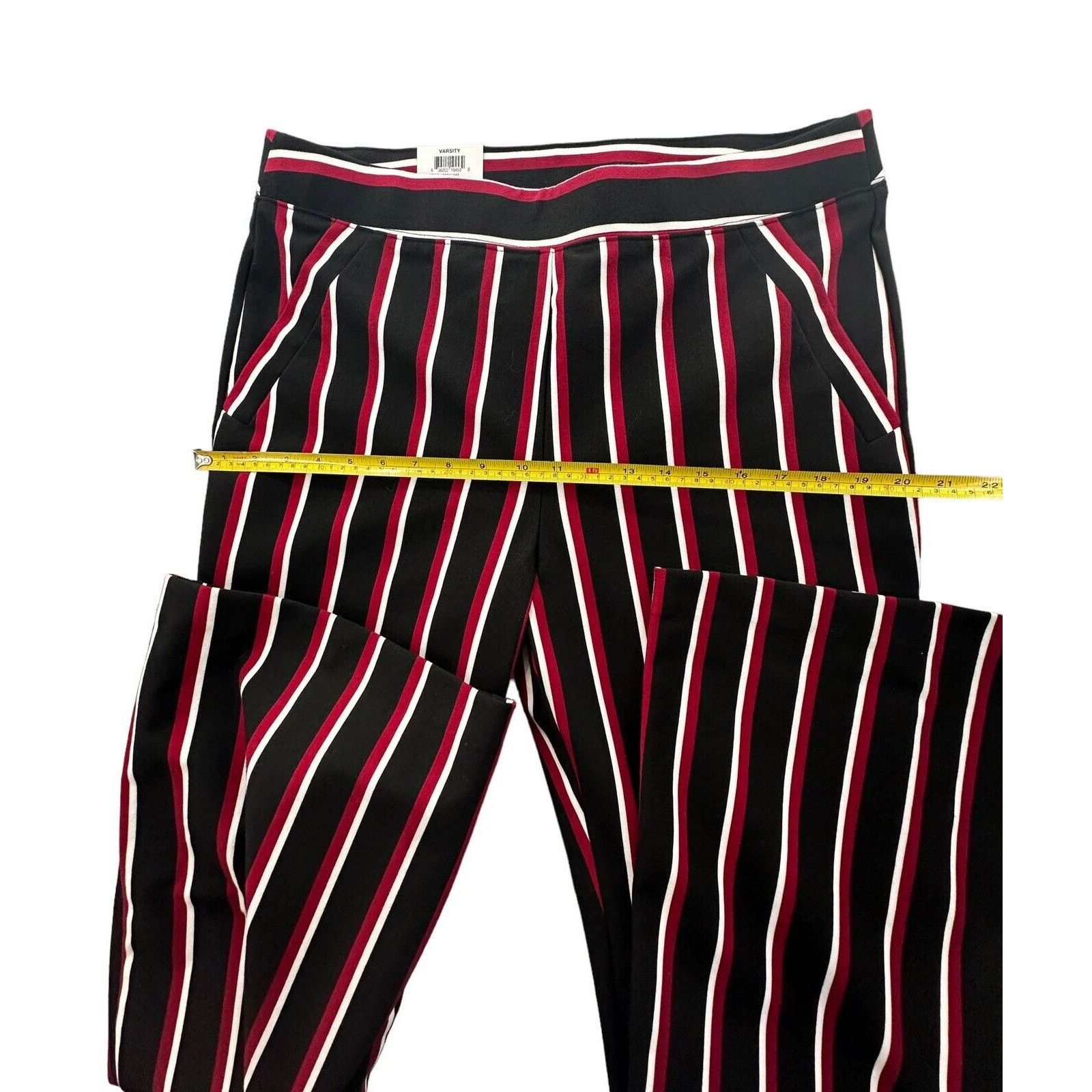 I.N.C INC NWT Womens Mystic Striped Wide-Leg Soft Pants 16 Size 38" / US 16 / IT 52 - 10 Thumbnail