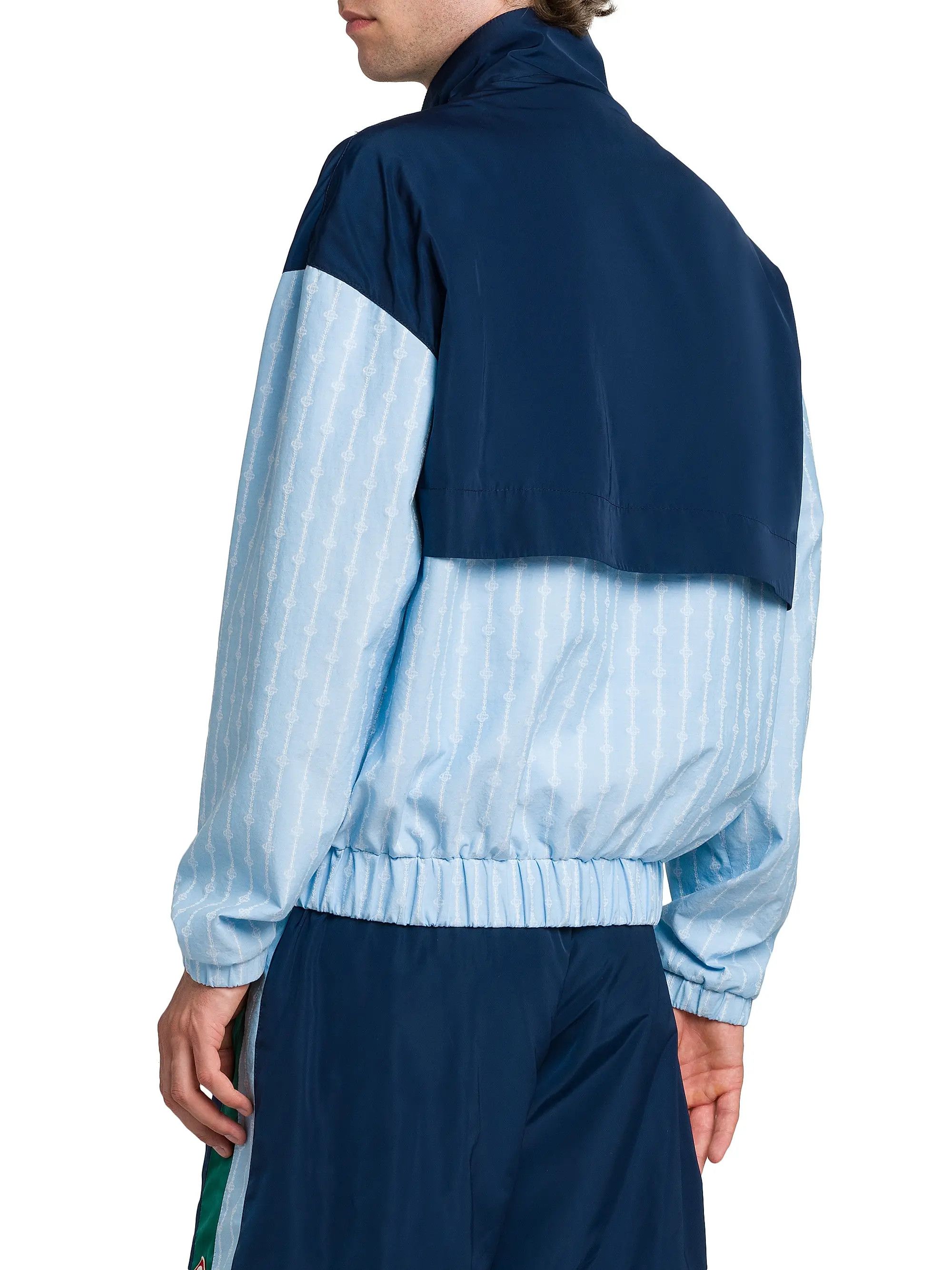 Casablanca os11x0725 Nylon Track Jacket in Multicolor Size US XL / EU 56 / 4 - 5 Thumbnail