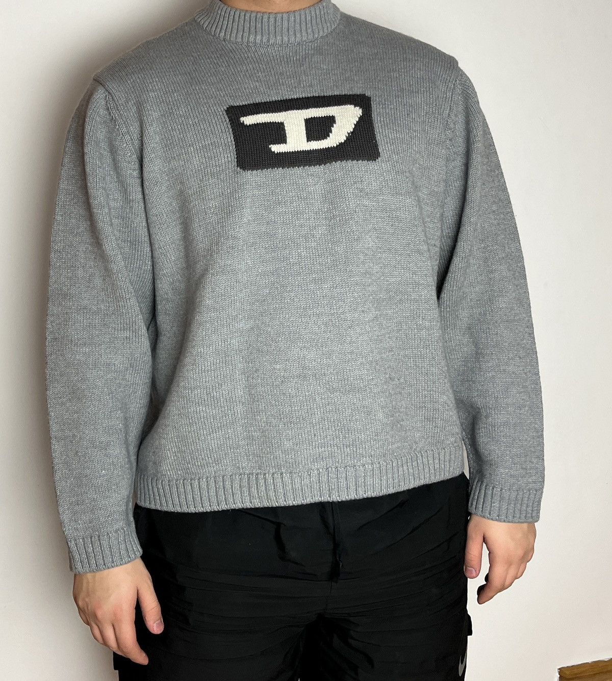 Diesel Diesel Amazing Vintage Sweater Big D Size US L / EU 52-54 / 3 - 12 Thumbnail