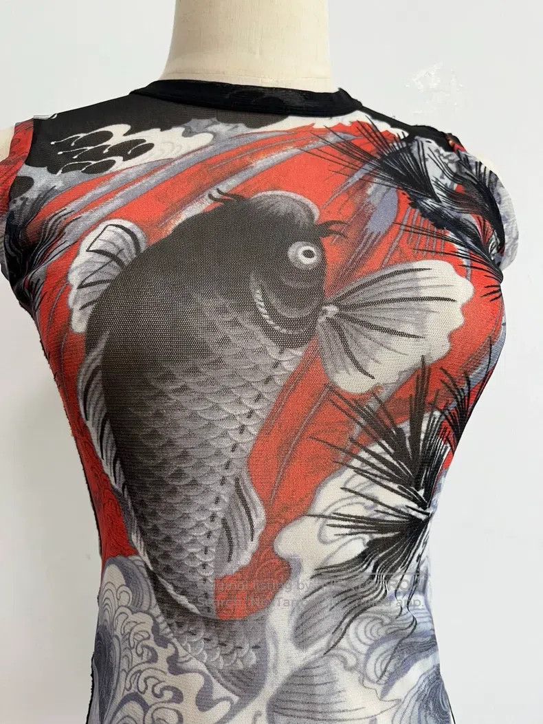 Jean Paul Gaultier Jean Paul Gaultier Koi Fish Top Tulle Size M / US 6-8 / IT 42-44 - 2 Thumbnail