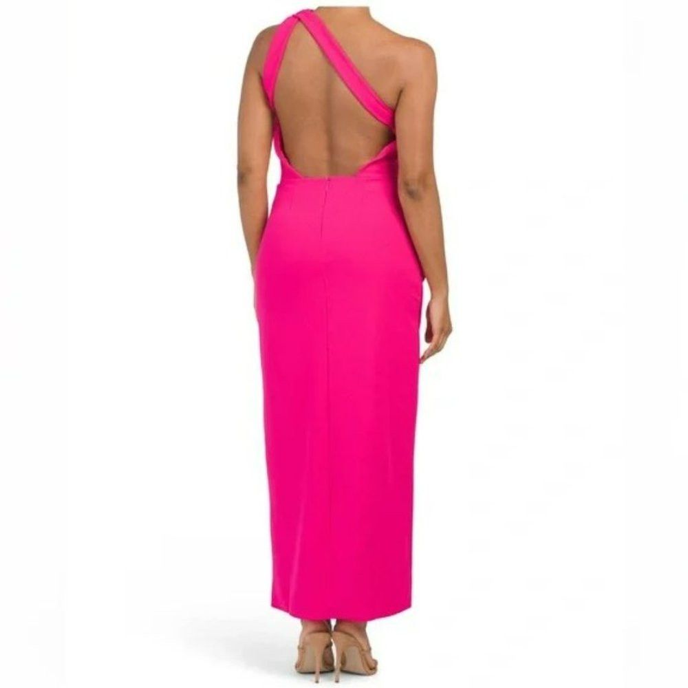 Other NWT New $199 RACHEL RACHEL ROY One Shoulder Pink Dress Size Size XL / US 12-14 / IT 48-50 - 2 Thumbnail