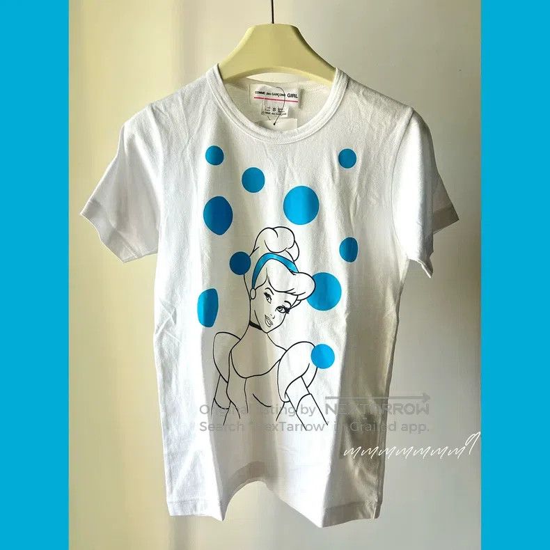 Comme des Garcons Comme Des Garcons Blue polka dot short-sleeve T-shirt Size S / US 4 / IT 40 - 1 Thumbnail