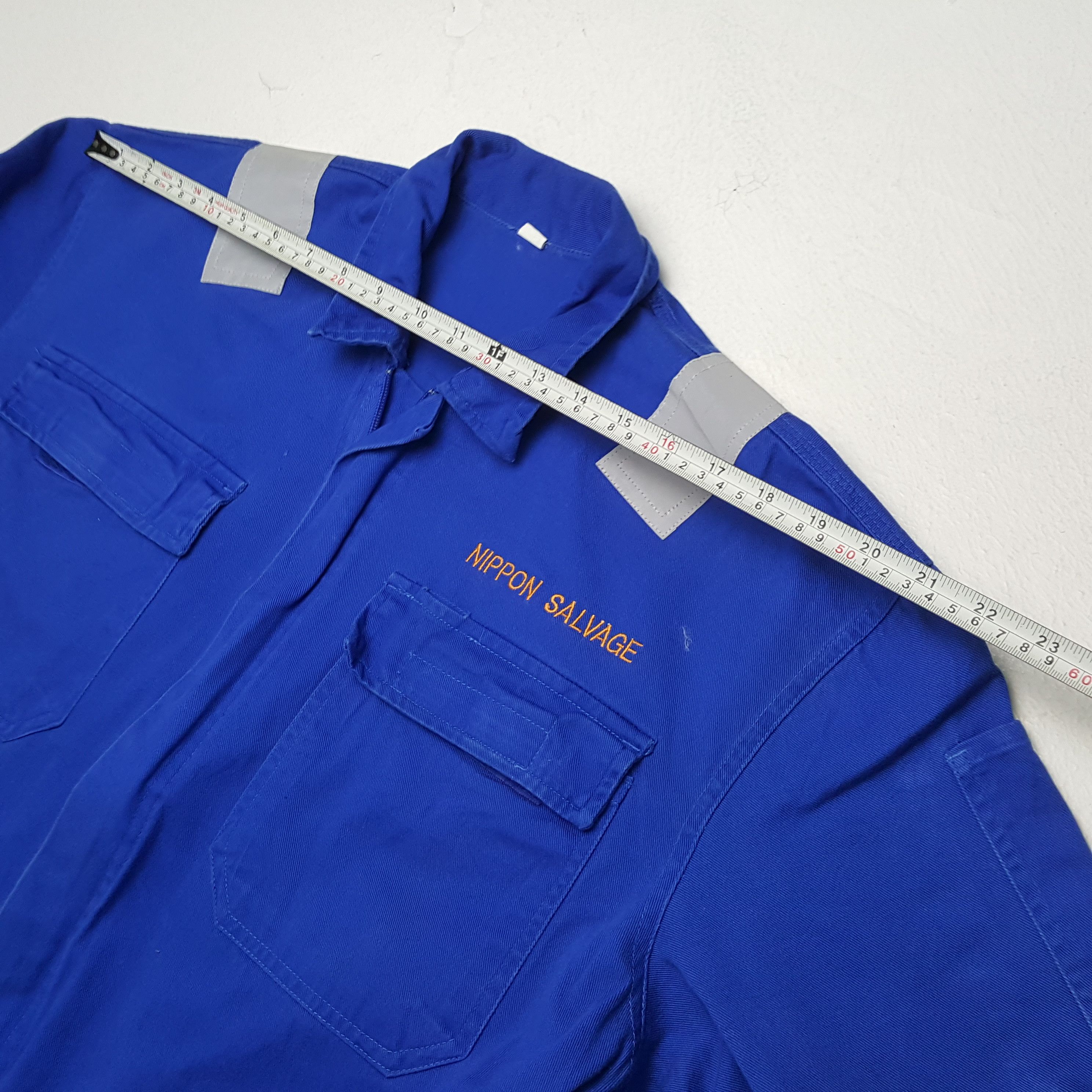 Vintage Vintage NIPPON SALVAGE Japanese Brand Style Coverall Jacket Size US L / EU 52-54 / 3 - 9 Thumbnail