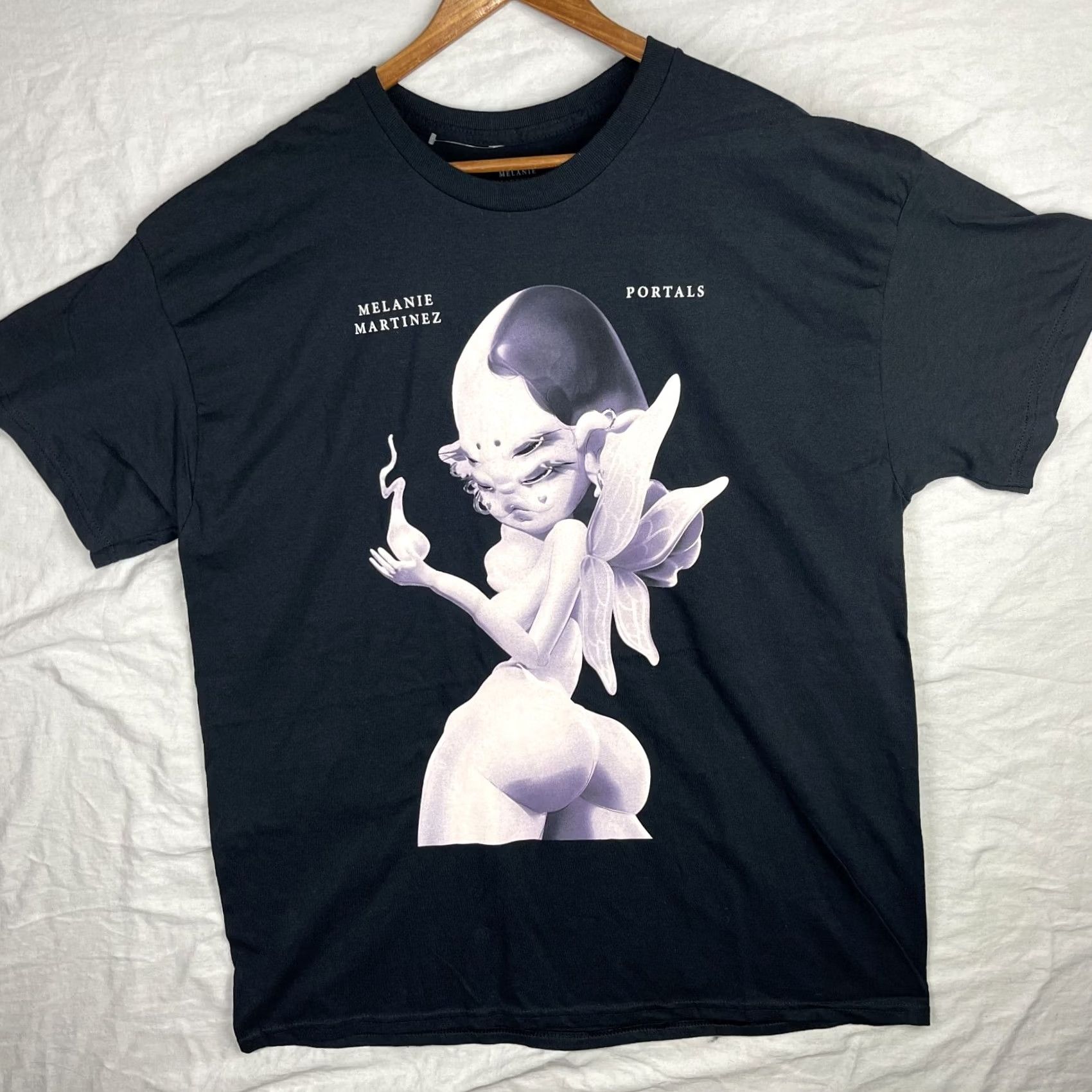 Vintage Melanie Martinez Shirt Womens 2XL Black Portals Album Music Tee Baggy Size XXL / US 16-18 / IT 52-54 - 2 Thumbnail