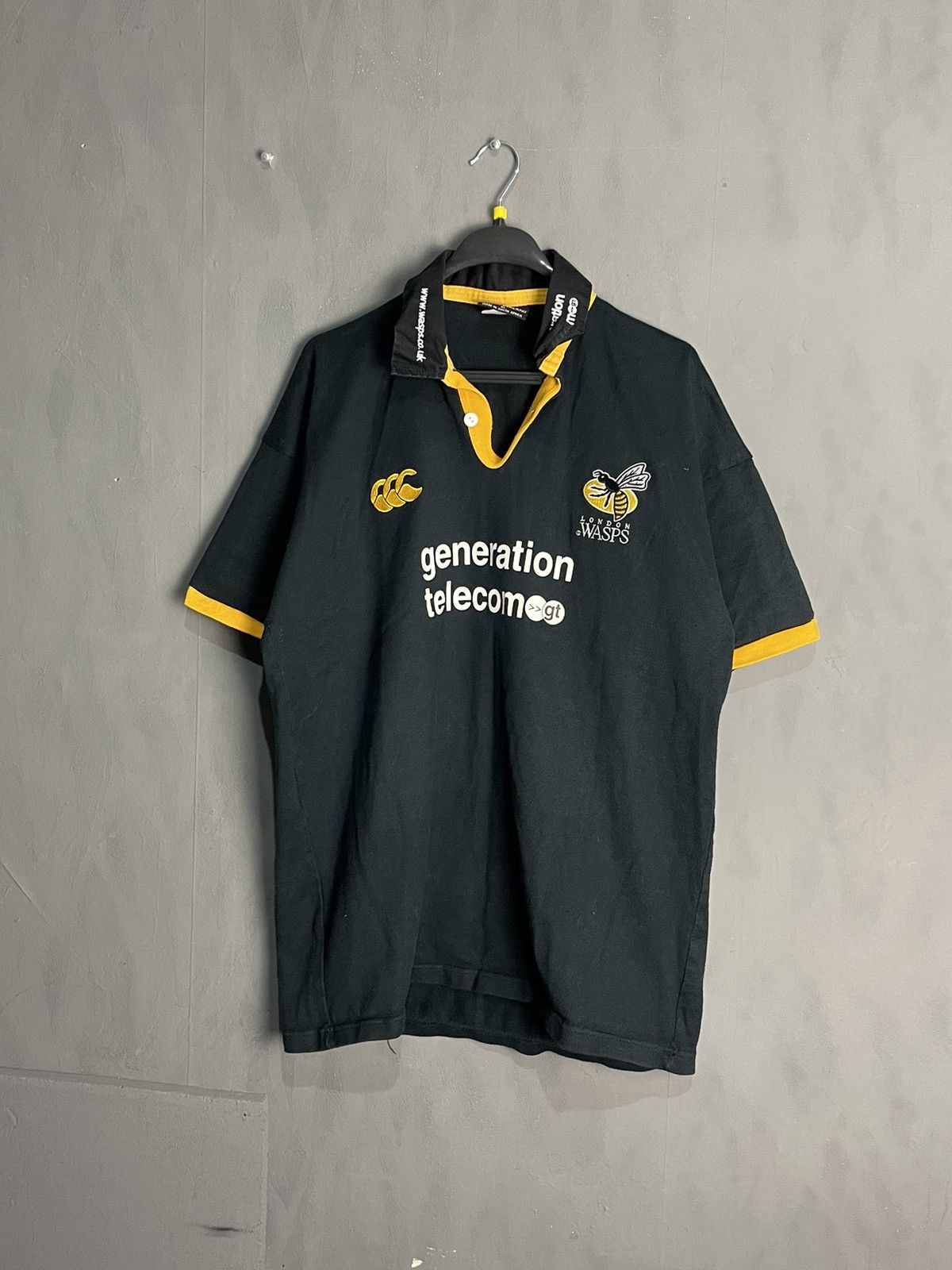 Canterbury of New Zealand London Wasp vintage jersey Size US XL / EU 56 / 4 - 1 Thumbnail