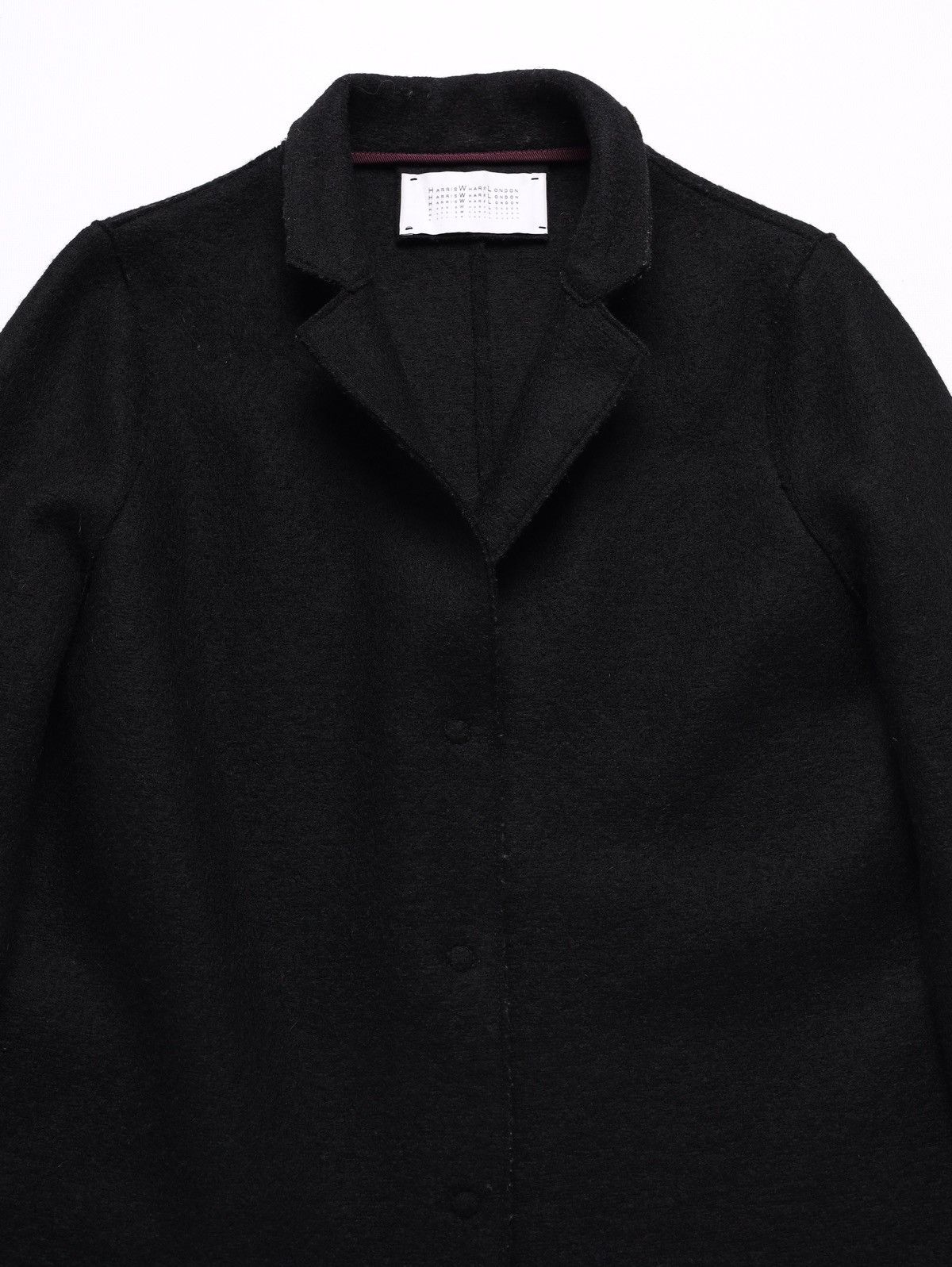 Harris Wharf London Wool Coat Jacket Black, Women's (Size M) — image 5 of 6
