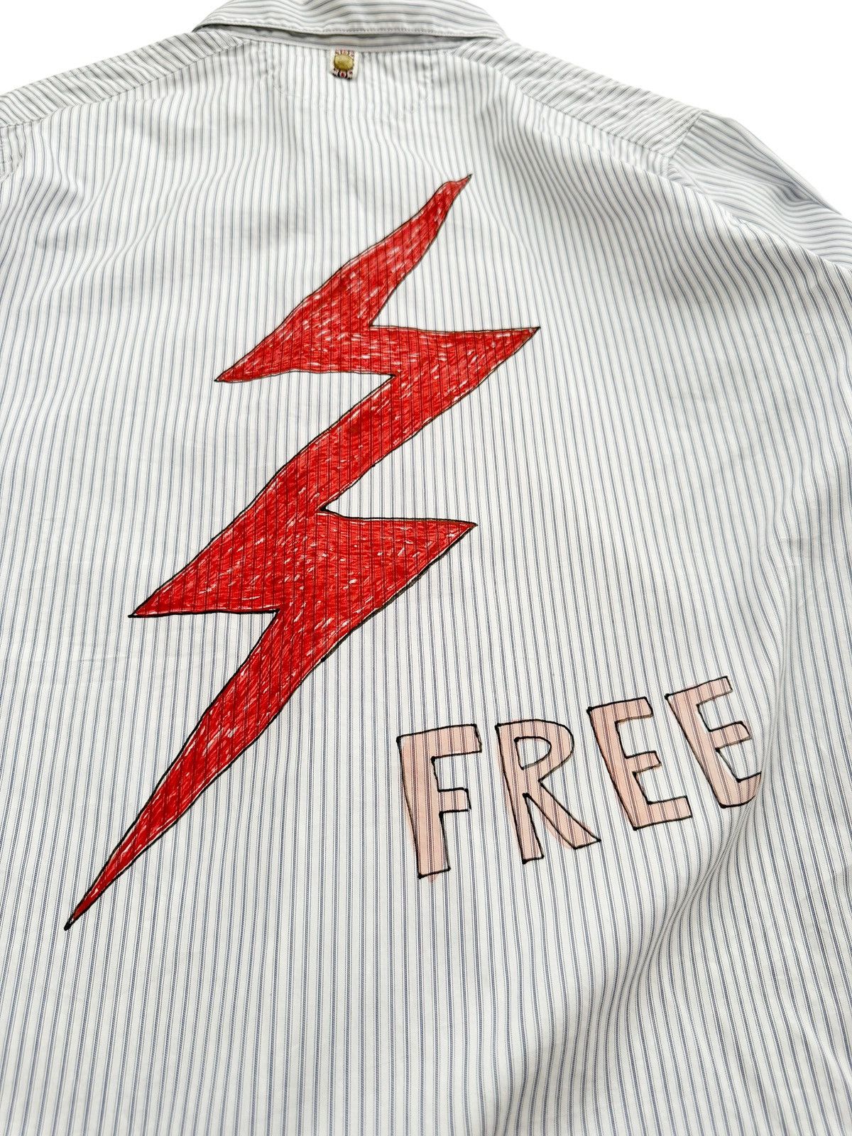 Visvim Lightning Free Striped Shirt Size US M / EU 48-50 / 2 - 3 Thumbnail