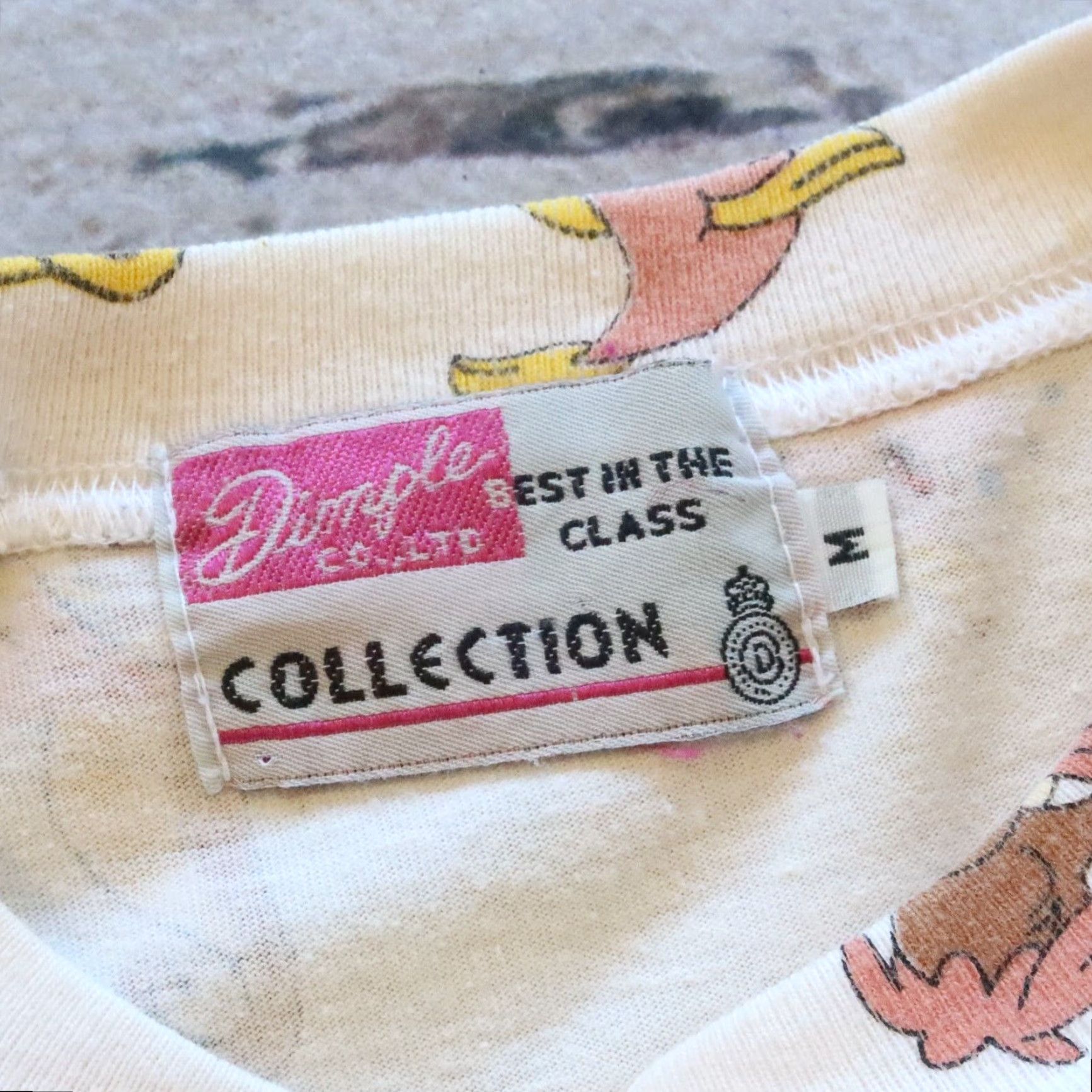 Vintage VINTAGE The Little Mermaid Dimple Collection AOP Tshirt Shirt M White Men 90s Concert/Theme Shirt Mens Size US M / EU 48-50 / 2 - 6 Thumbnail