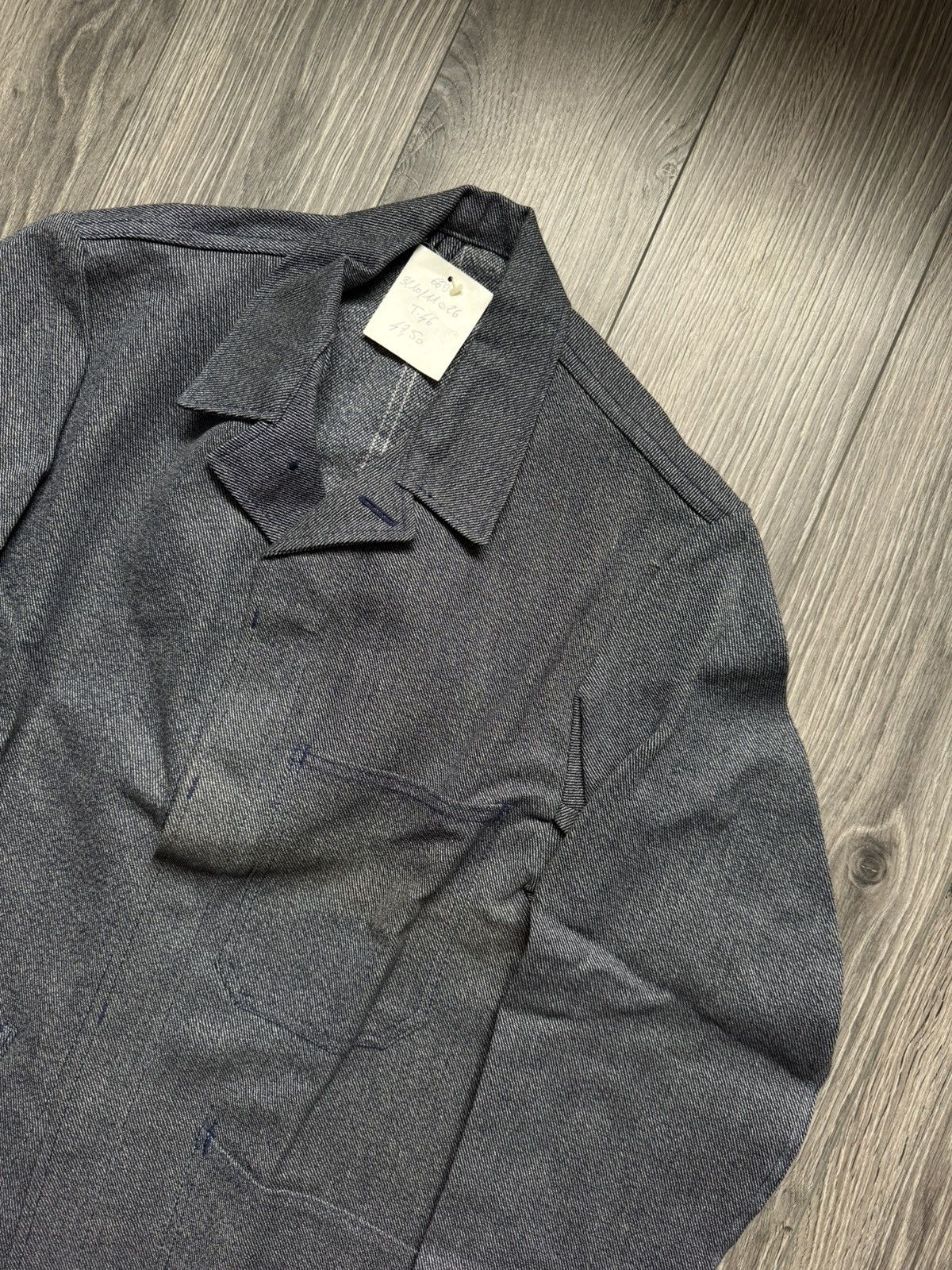 Le Laboureur Vintage French Workwear Utility Chore Sanfor Marsum Jacket Size US S / EU 44-46 / 1 - 5 Thumbnail