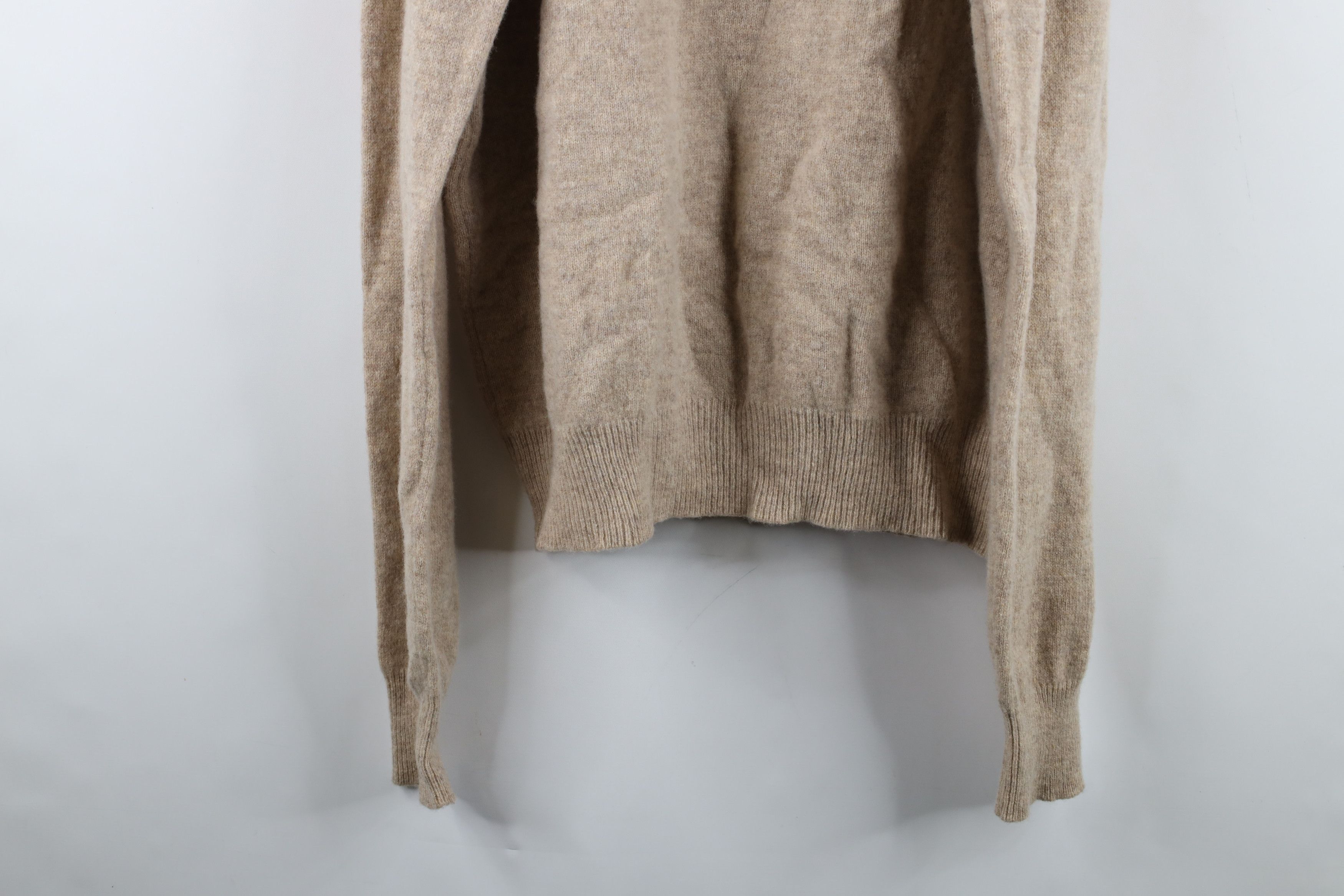 J.Crew J Crew Lambswool Knit Crewneck Sweater Heather Brown Size XL / US 12-14 / IT 48-50 - 11 Thumbnail