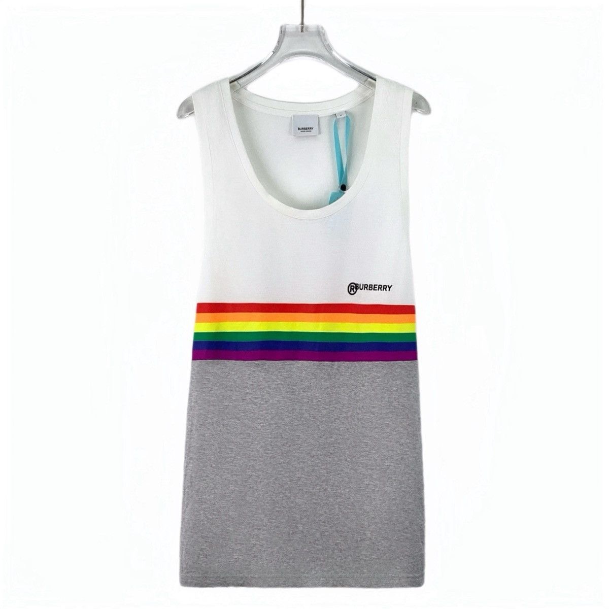 Burberry Burberry Color Block Striped Sleeveless Vest K26WX Size US M / EU 48-50 / 2 - 1 Thumbnail
