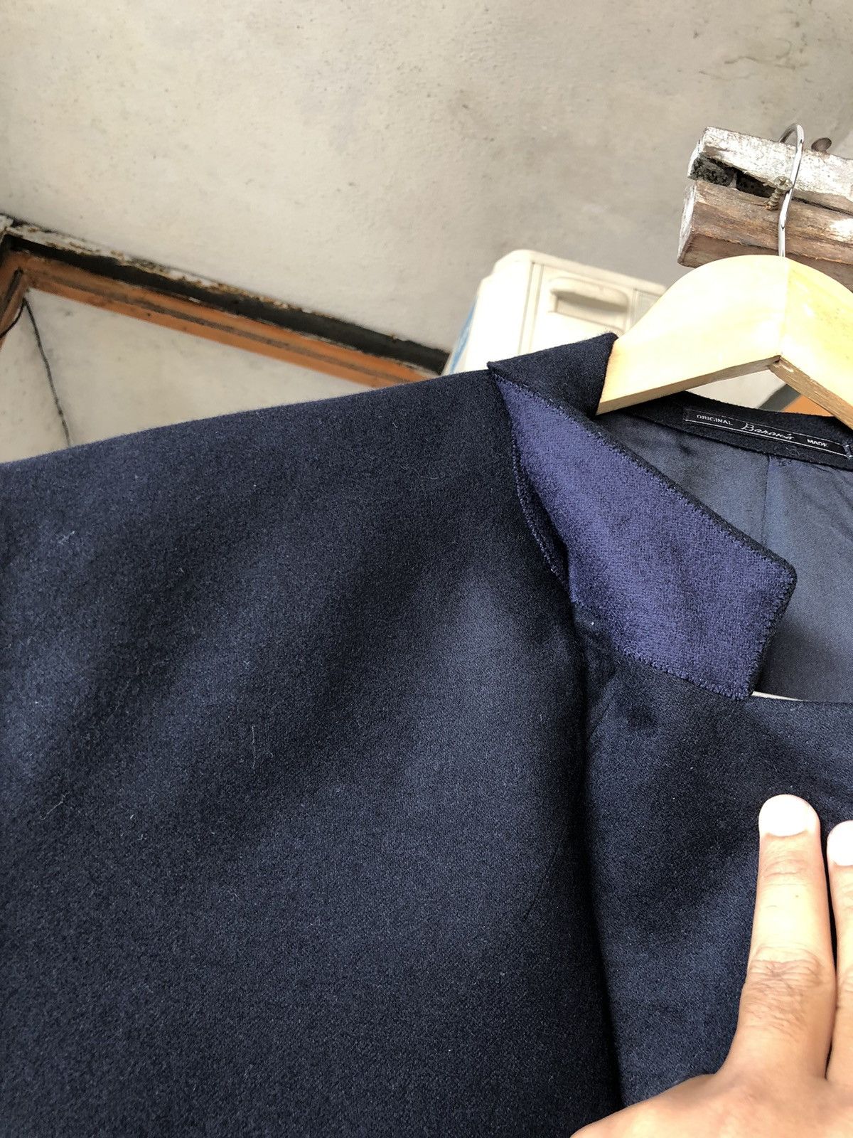 Ermenegildo Zegna Zegna Special Hand Made Baron's Single Breasted Wool Blazer Size US XXL / EU 58 / 5 - 6 Thumbnail