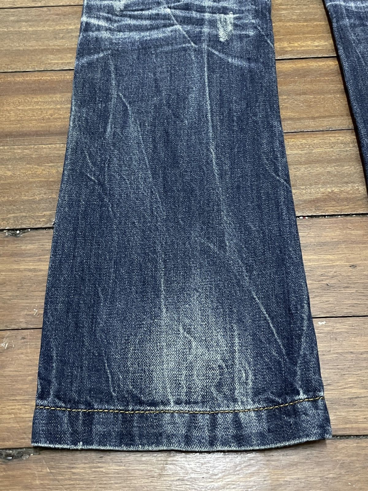 Japanese Brand Very Rare Design Vintage Japanese Brand Trinity Jeans 2000s Size US 31 - 7 Thumbnail