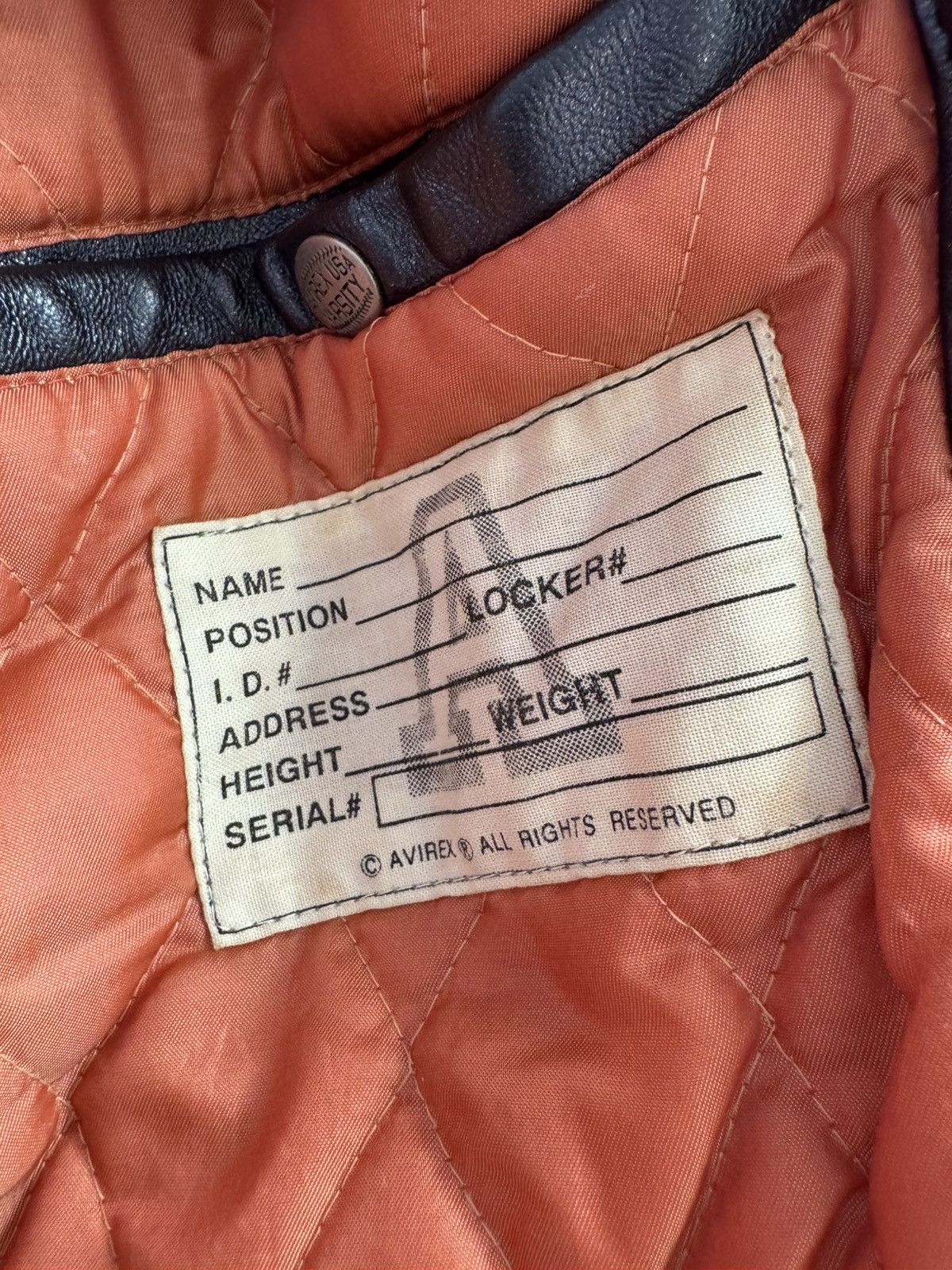 Avirex Avirex leather varsity jacket Size US XL / EU 56 / 4 - 11 Thumbnail