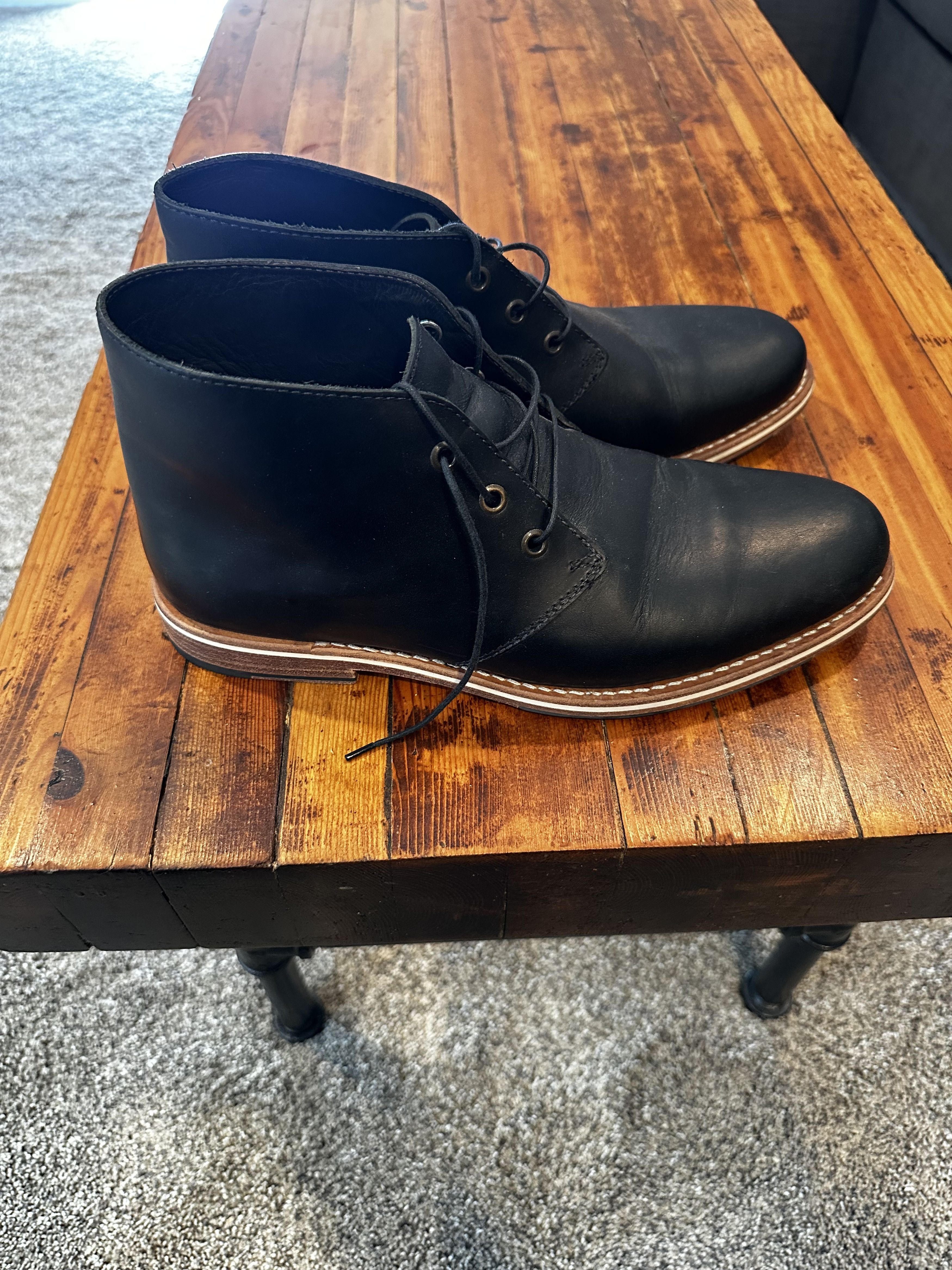 HELM Declan Chukka Boot in Black Size US 8.5 / EU 41-42 - 3 Thumbnail