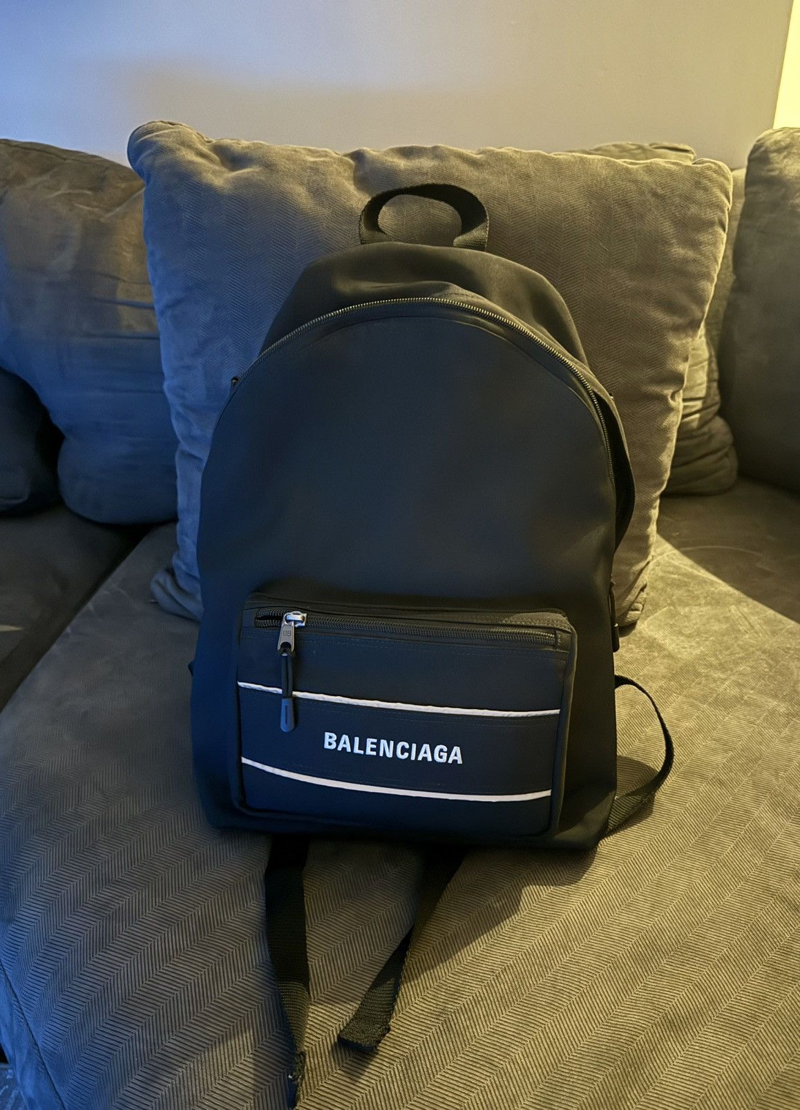 Balenciaga Sport Nylon Balenciaga Backpack Size ONE SIZE - 6 Thumbnail