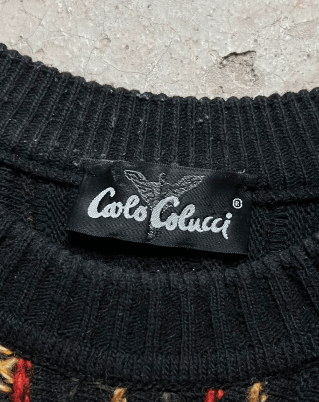 Carlo Colucci Vintage Carlo Colucci cable knit sweater Size US XL / EU 56 / 4 - 6 Thumbnail