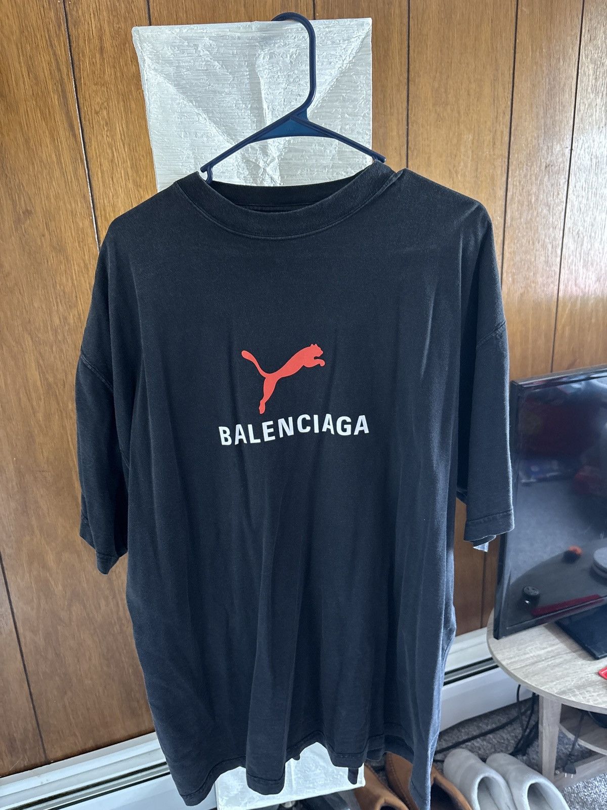 Balenciaga × Puma Balenciaga Puma T Shirt Size US L / EU 52-54 / 3 - 1 Thumbnail