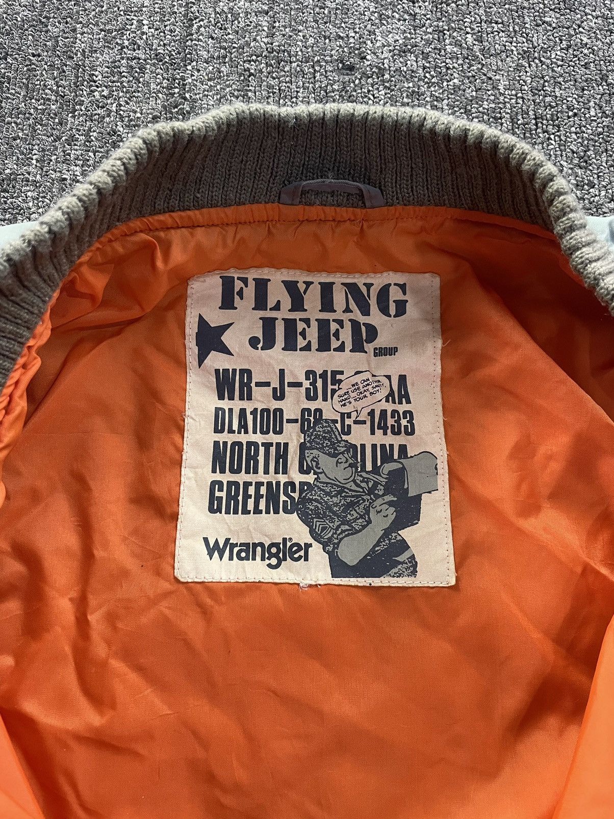 Vintage × Wrangler Vinatge Flying Jacket Wrangler Size US M / EU 48-50 / 2 - 7 Thumbnail
