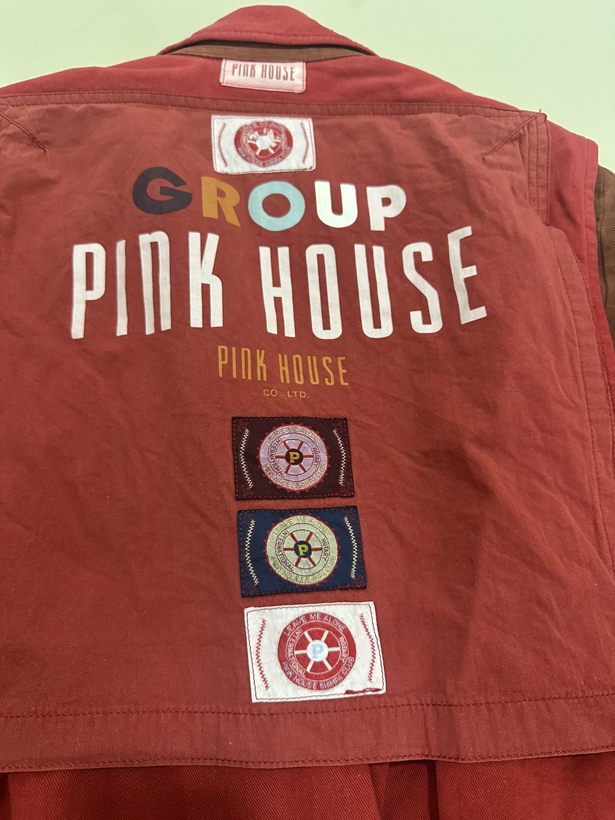 Japanese Brand × Pink House Vintage Pink House MA-1 Bomber Jacket Design Group Pinkhouse Size US M / EU 48-50 / 2 - 6 Thumbnail