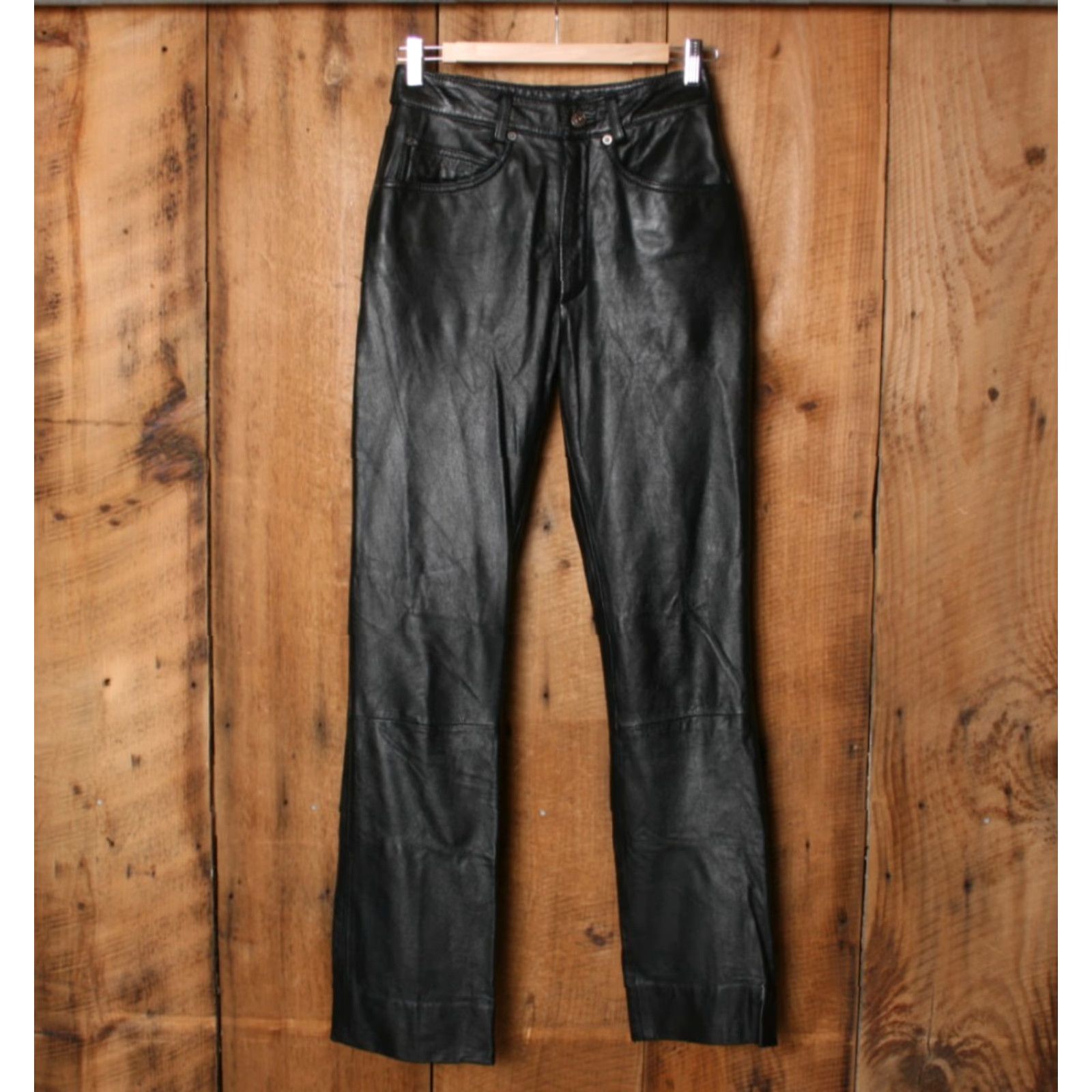 Vintage VINTAGE Wilsons Leather Pants Shirt? No, Pants. Size 27" / US 4 / IT 40 - 2 Thumbnail